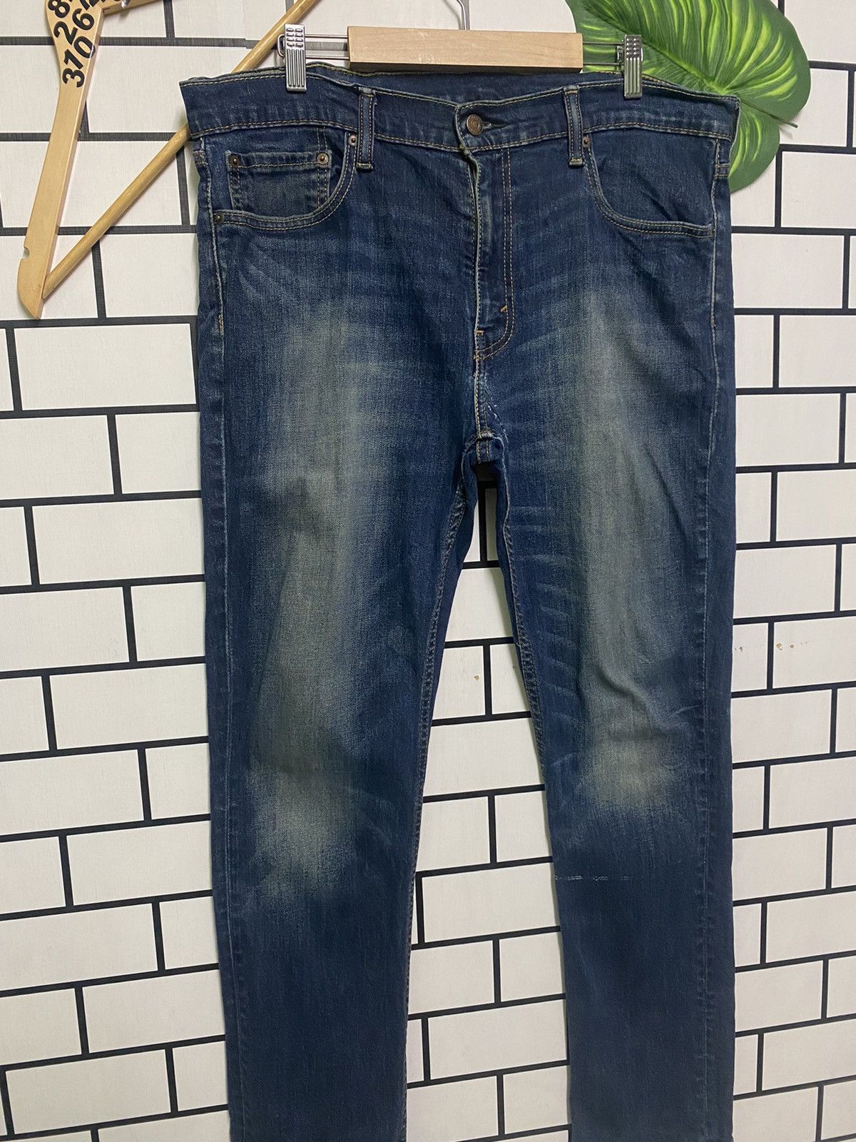 Vintage LEVIS 511 Dark Blue Jeans -L28 - 6