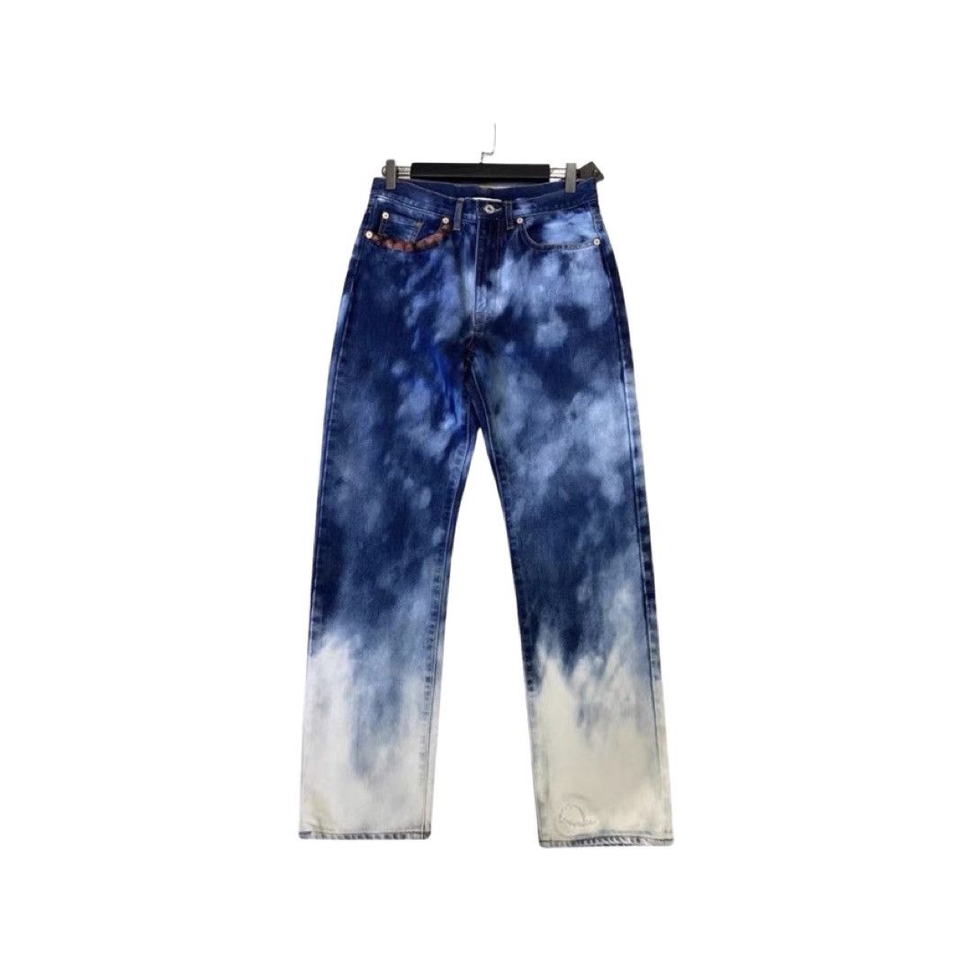 Blue recycle punk jeans - 1