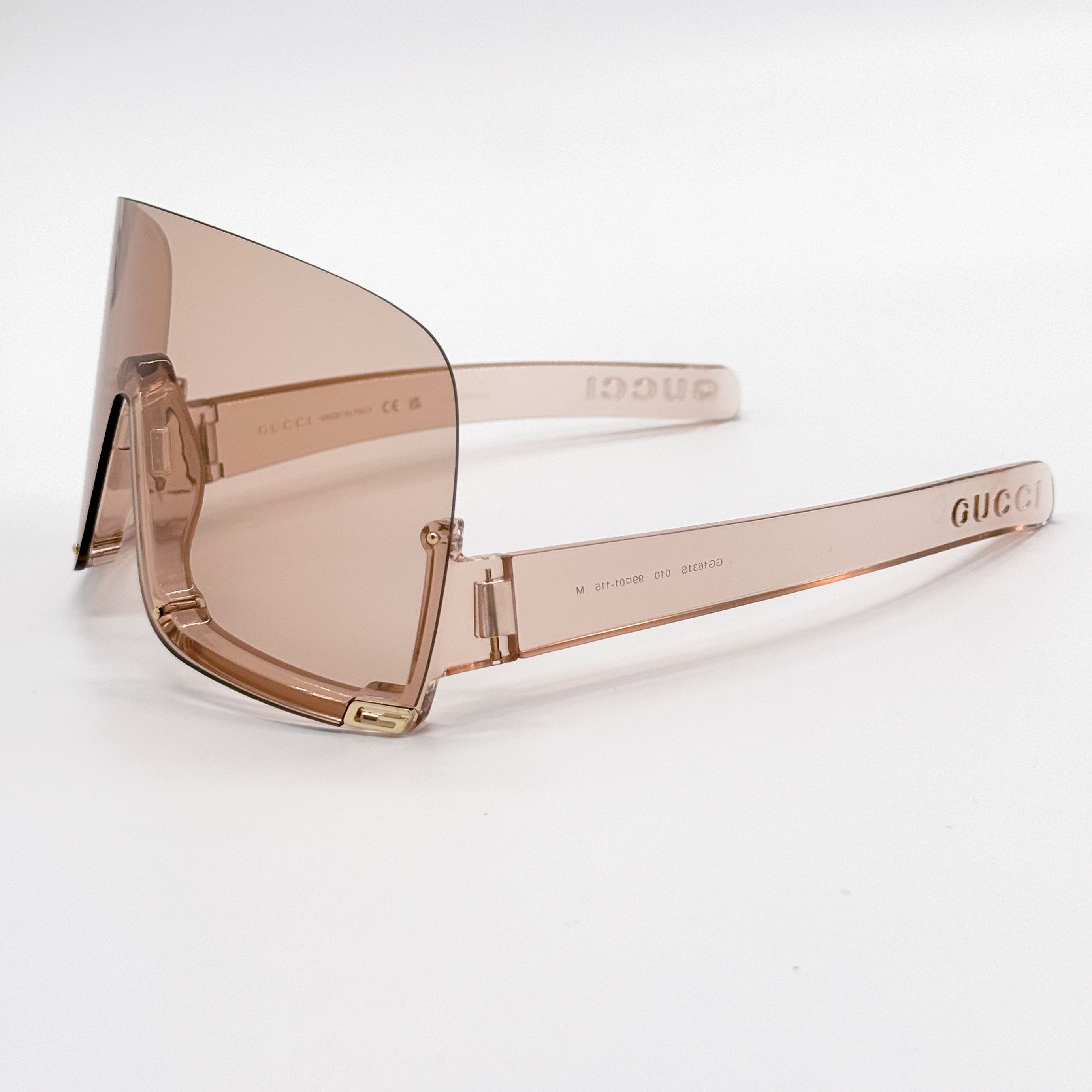 NEW GUCCI MASK SUNGLASSES GUCCI GG1631S 010 GUCCI SHIELD - 8