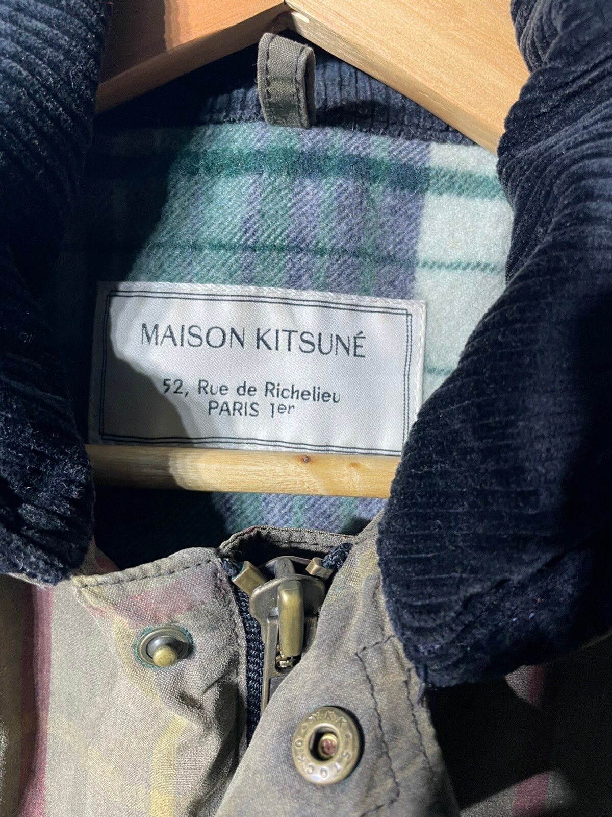 DELETE IN 24h‼️ Maison Kitsune waxed jacket parka - 4
