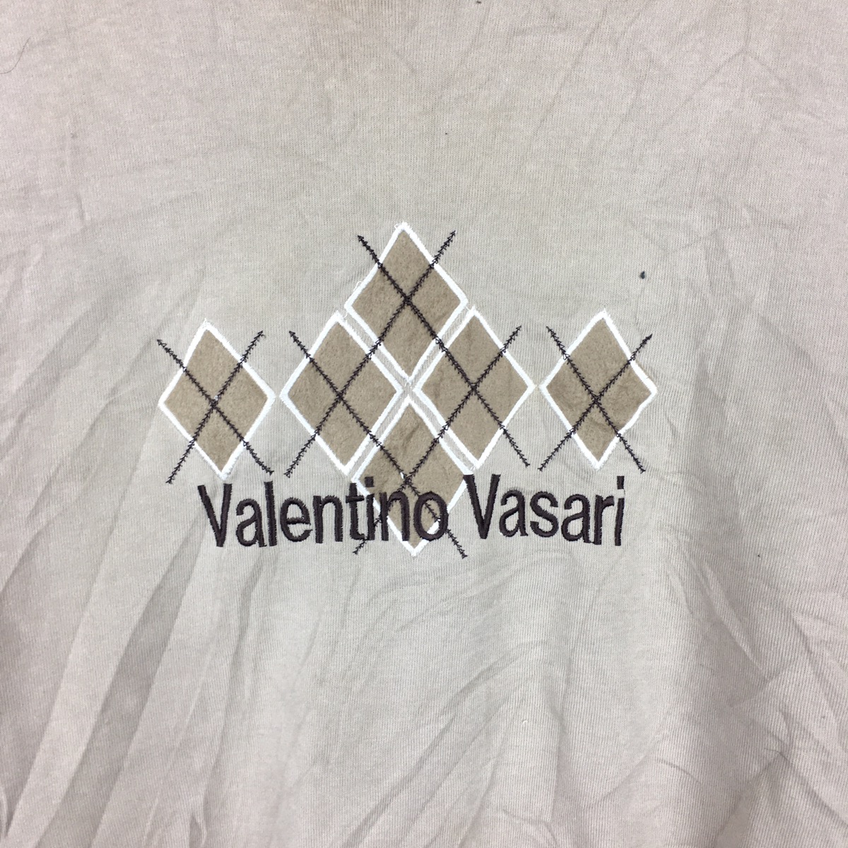 Vintage VALENTINO shops VASARI Big Logo Sweatshirt Sweater Jumper Paris