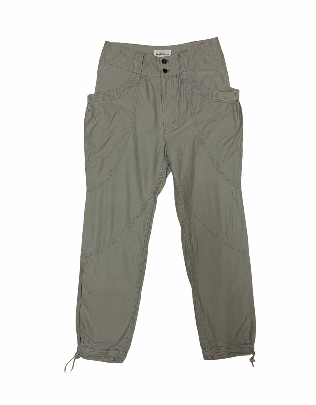 00s Katharine Hamnett Wool Multi Pocket Cargo Pants