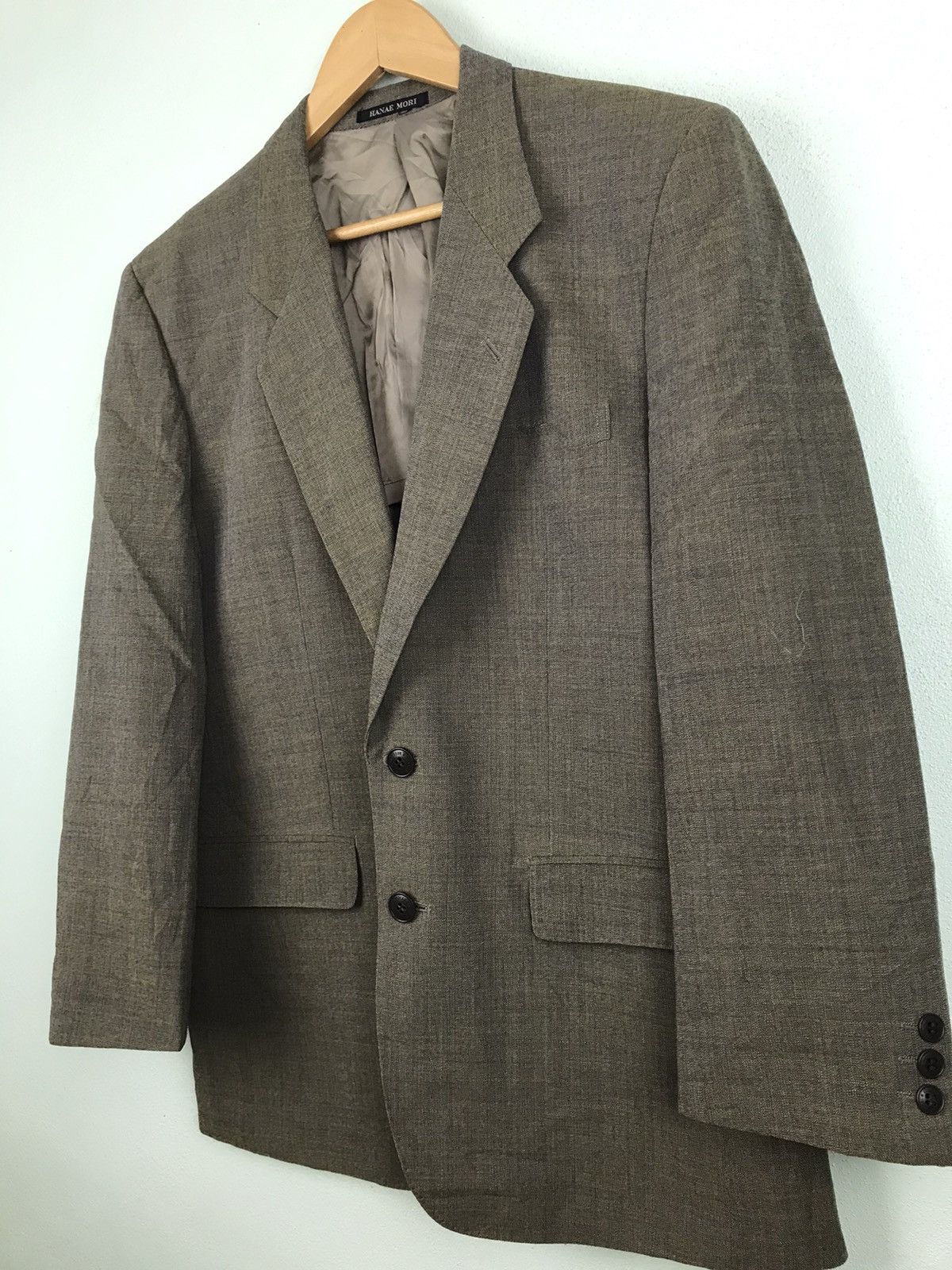 Japanese Designer Hanae Mori monsieur wool jacket - gh0520 - 2