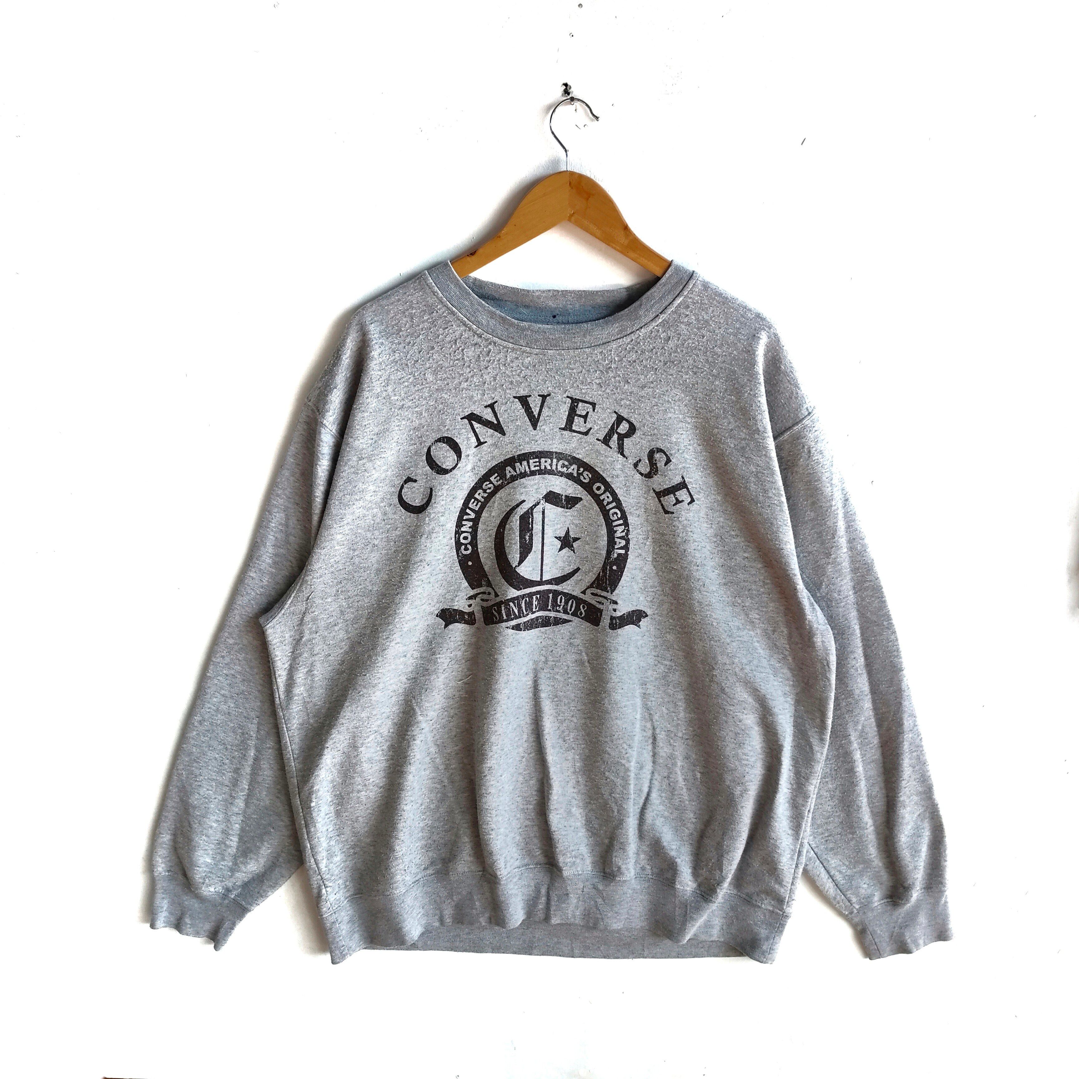 CONVERSE Big Logo Spell Out Rare Sweatshirt - 1