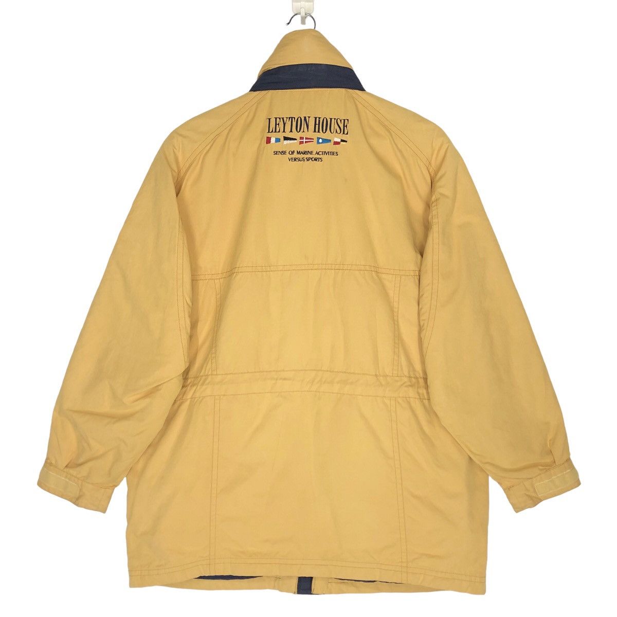 Vintage - Leyton House Marine Jacket Yellow - 3