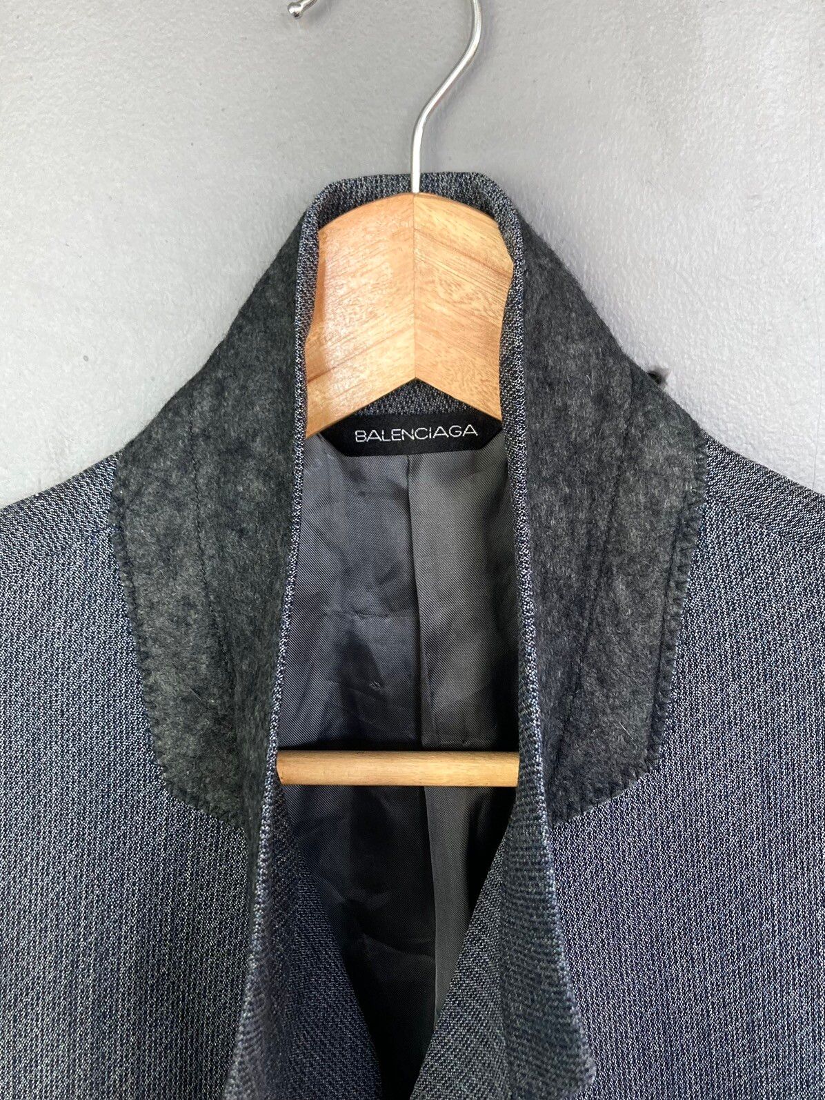 Balenciaga Single Breasted Wool Suit - 6
