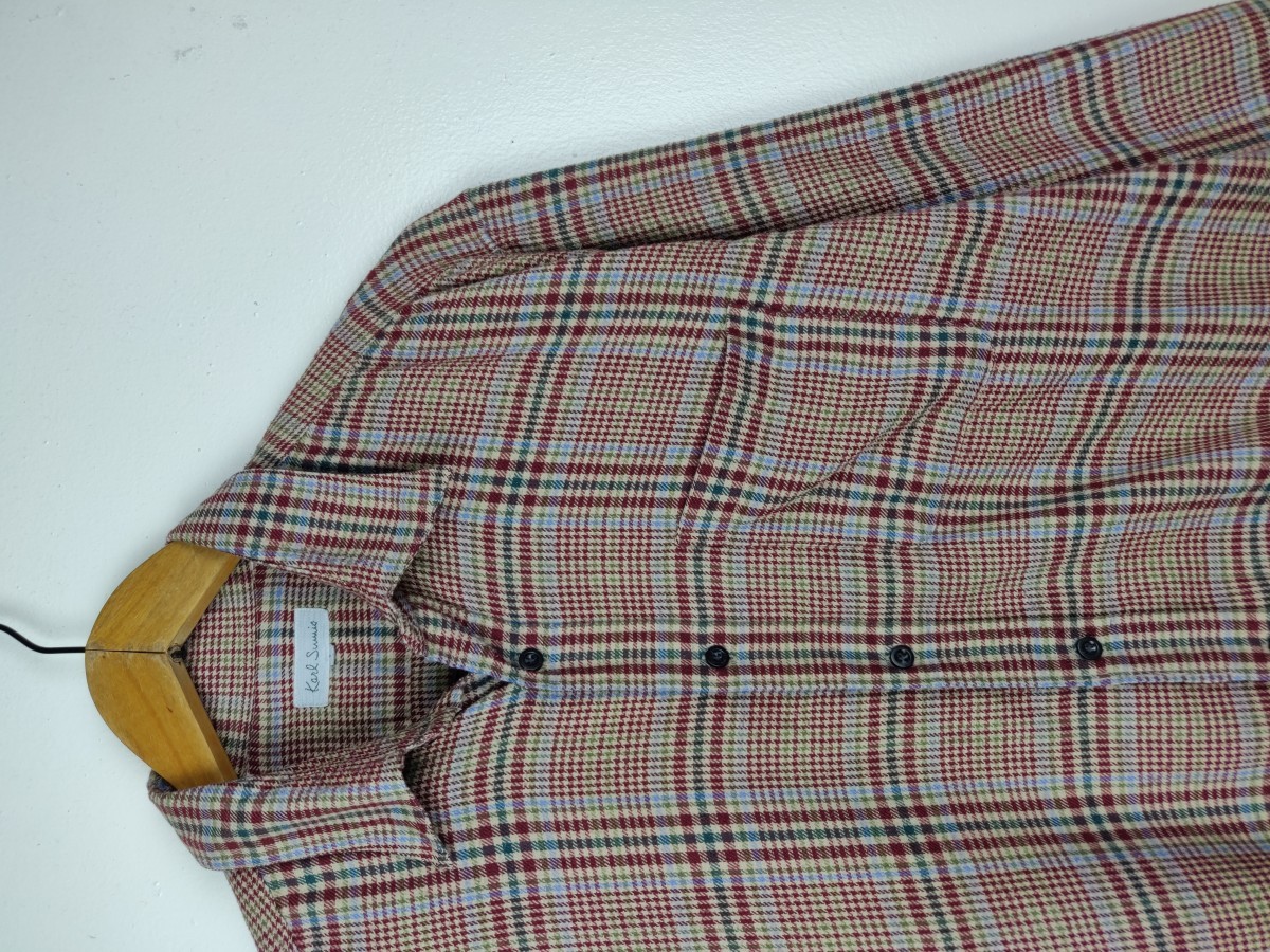 Japanese Brand -  Final Drop! Karl Sumis Checked Button Up Shirt - 4