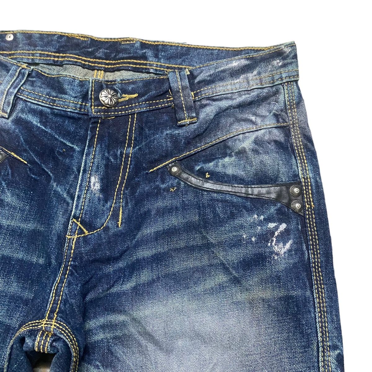 Le Grande Bleu (L.G.B.) - ARMY OF NO! Denim Painter Jeans - 6