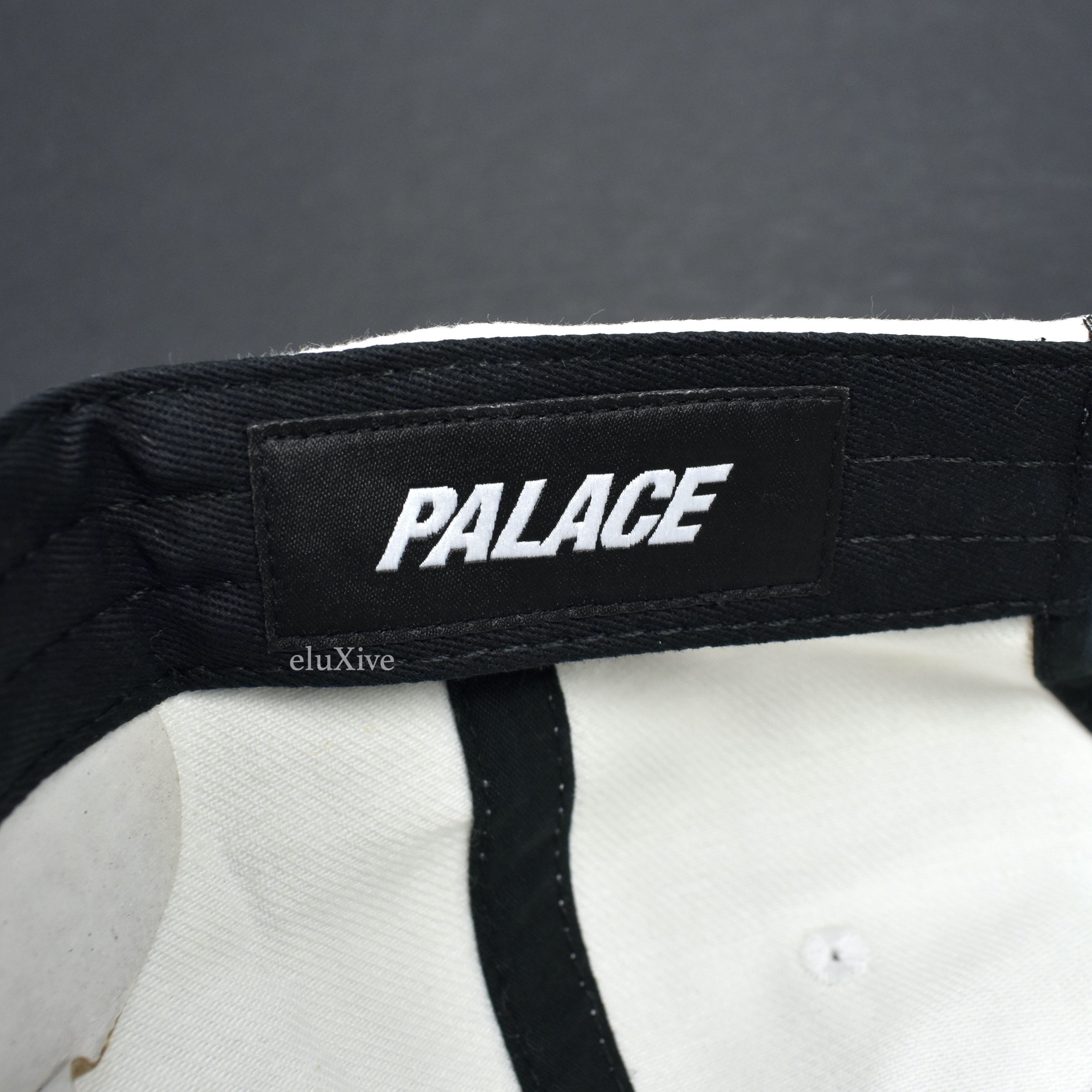 Palace Hawaii Floral Logo Denim Hat White DS SS22 - 5