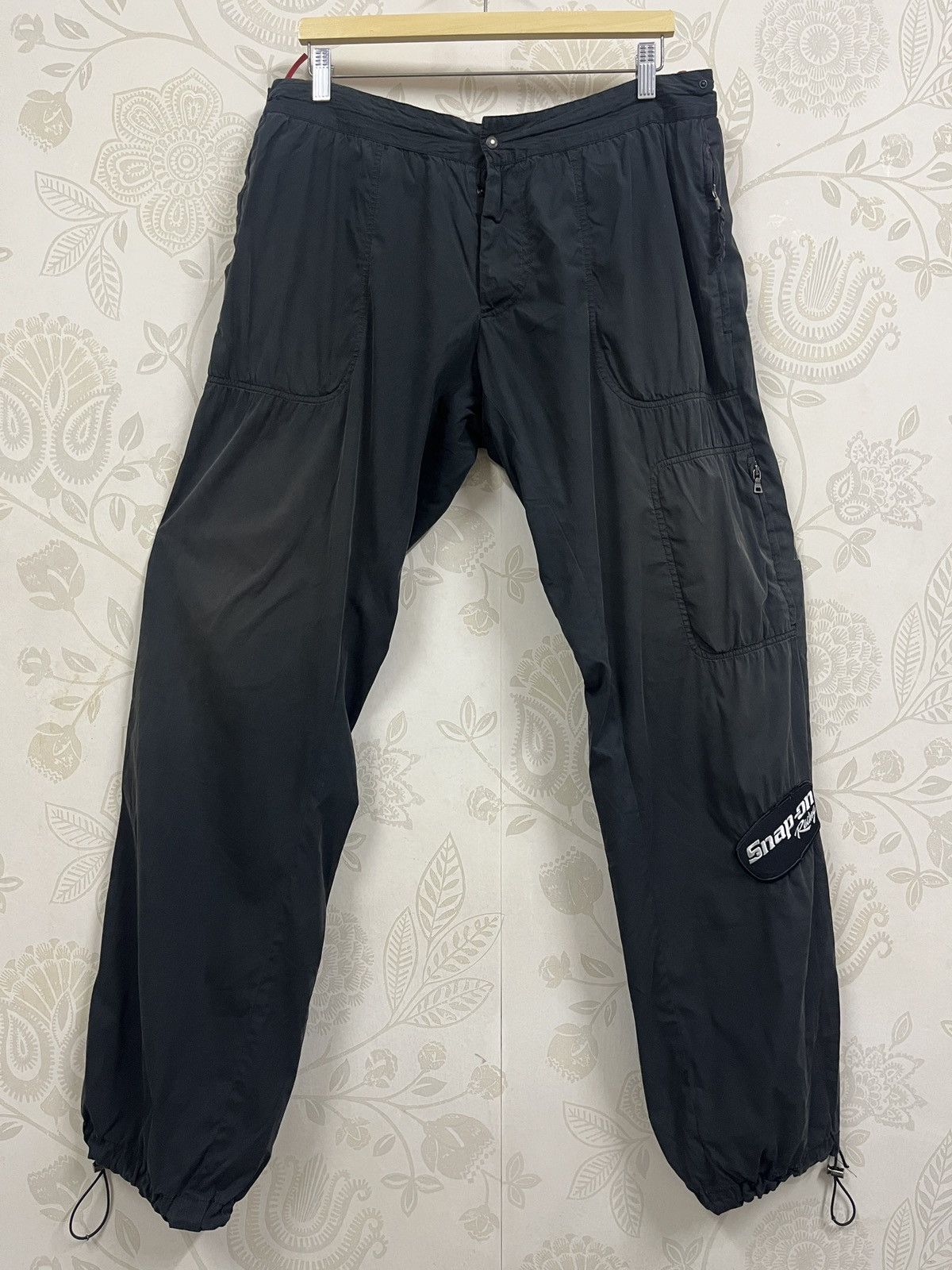 Vintage - Steals 🔥 Prada Jogger Sweat Pants Drawstring Waist Leg - 1