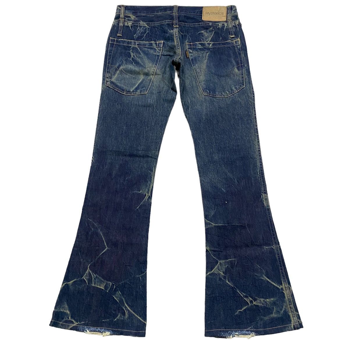 Hysteric Glamour Denim Flare Bush Pants - 2