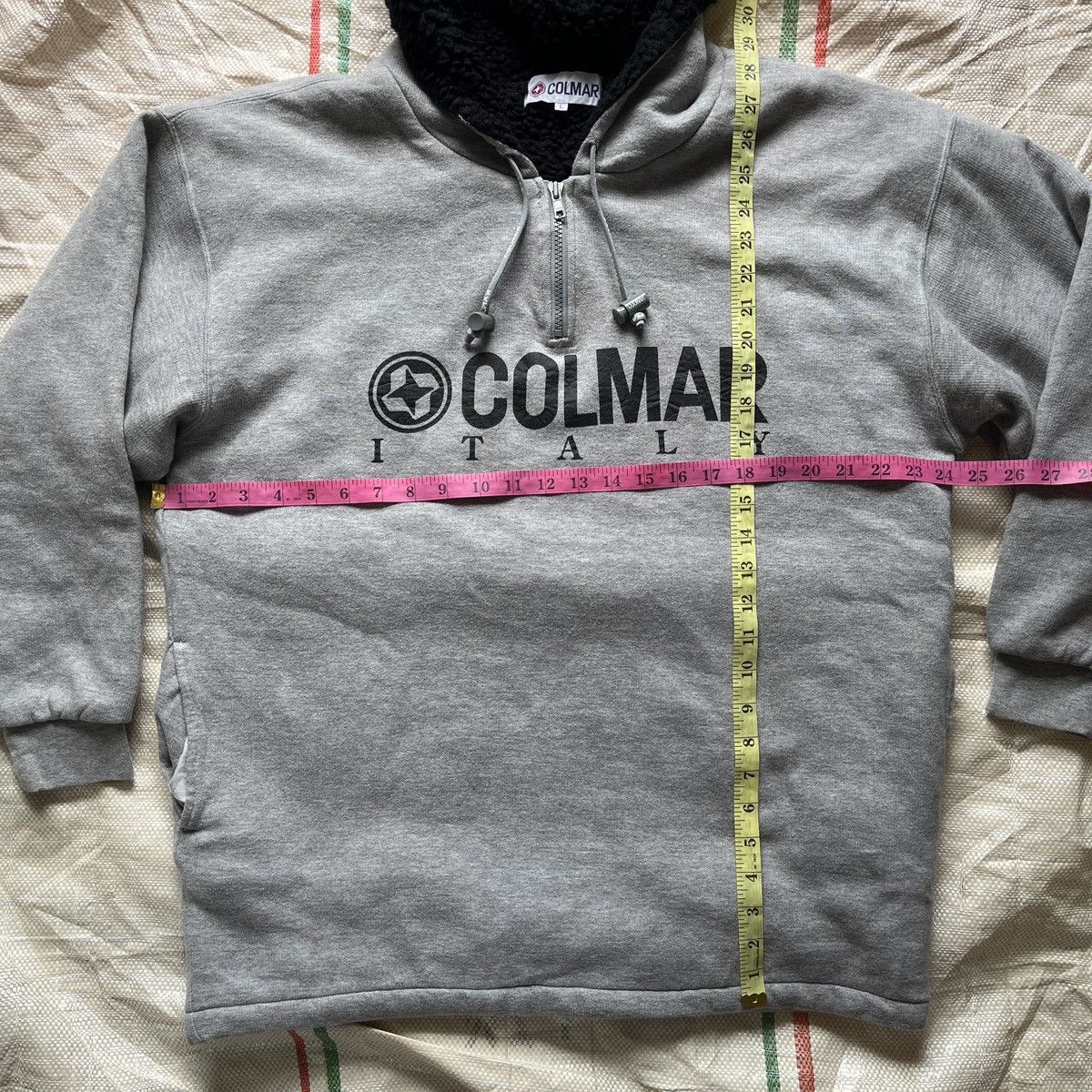 Colmar Italy Hood By Air Hoodie Cotton Wool Streetwear - 5