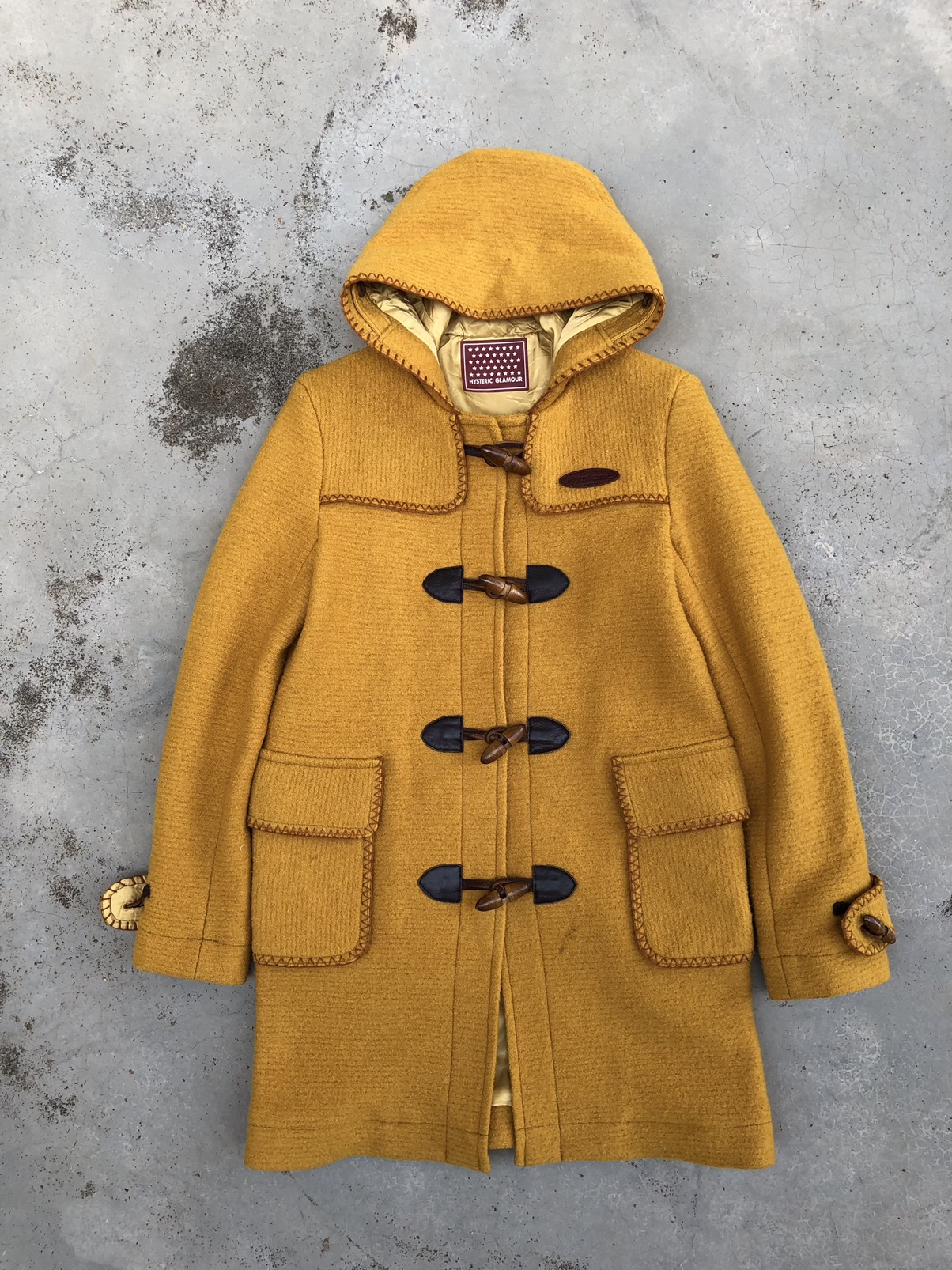 🔥HYSTERIC GLAMOUR DUFFEL COAT MADE IN JAPAN - 9