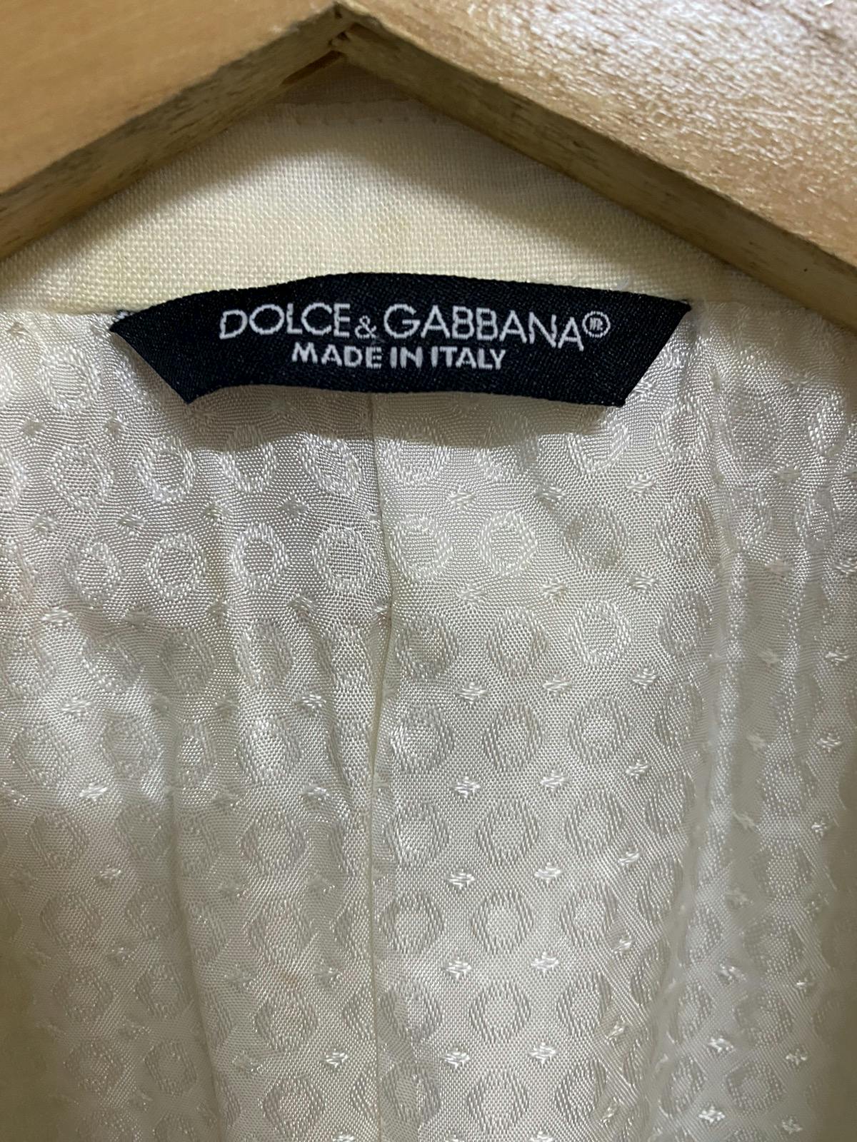 Dolce & Gabbana D&G Linen Suits & Blazers Jacket - 5