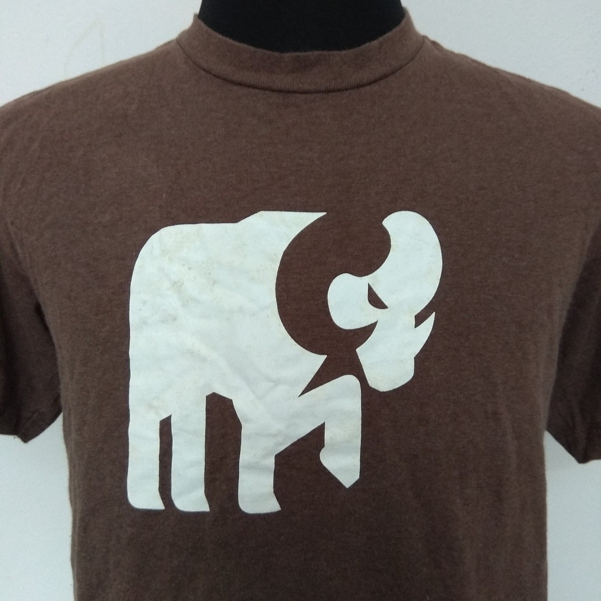 American Apparel - Vintage 90s Skateboard Big Logo Animal Graphic Tee - 2