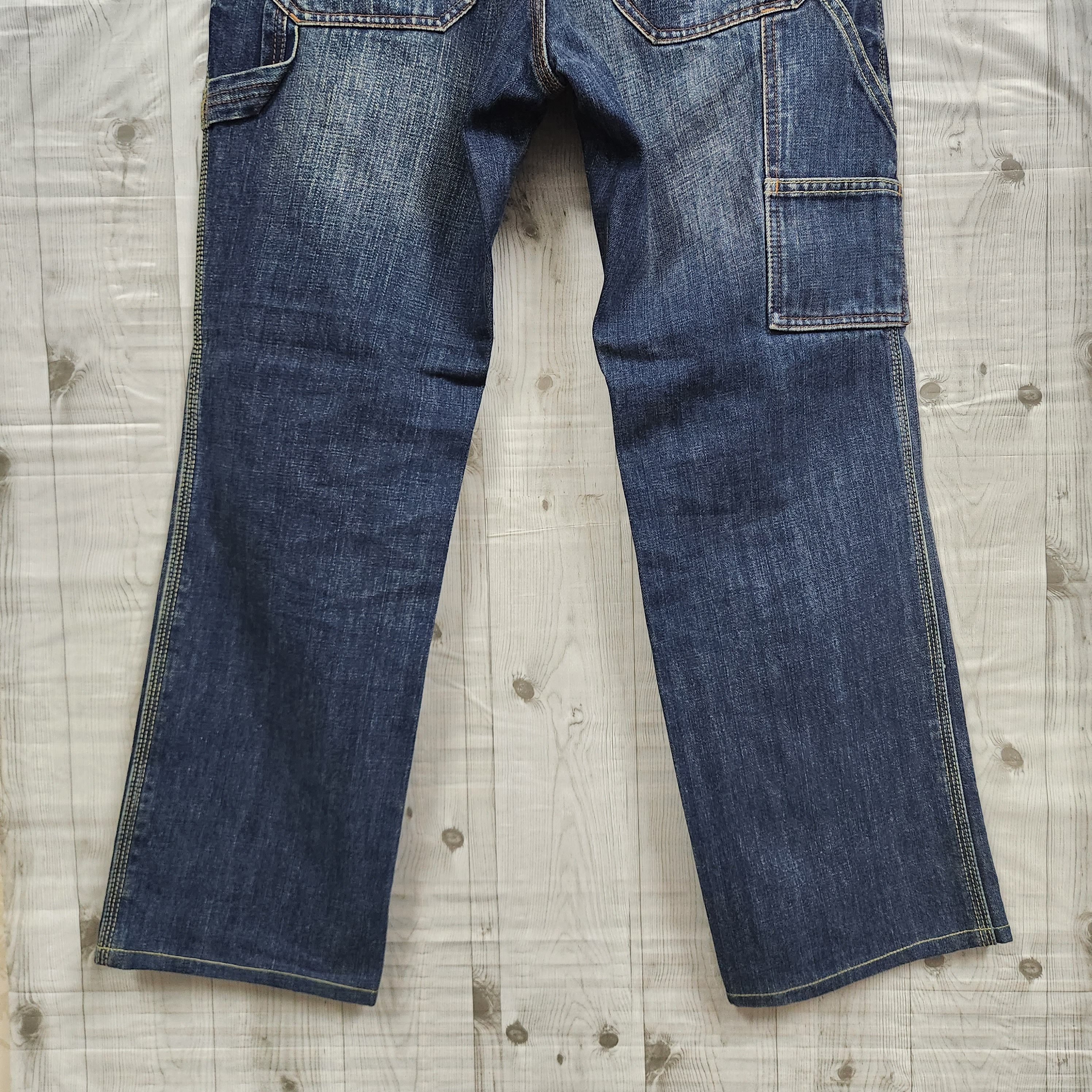 Global Work Denim Four Front Pockets Japanese Indigo Jeans - 14