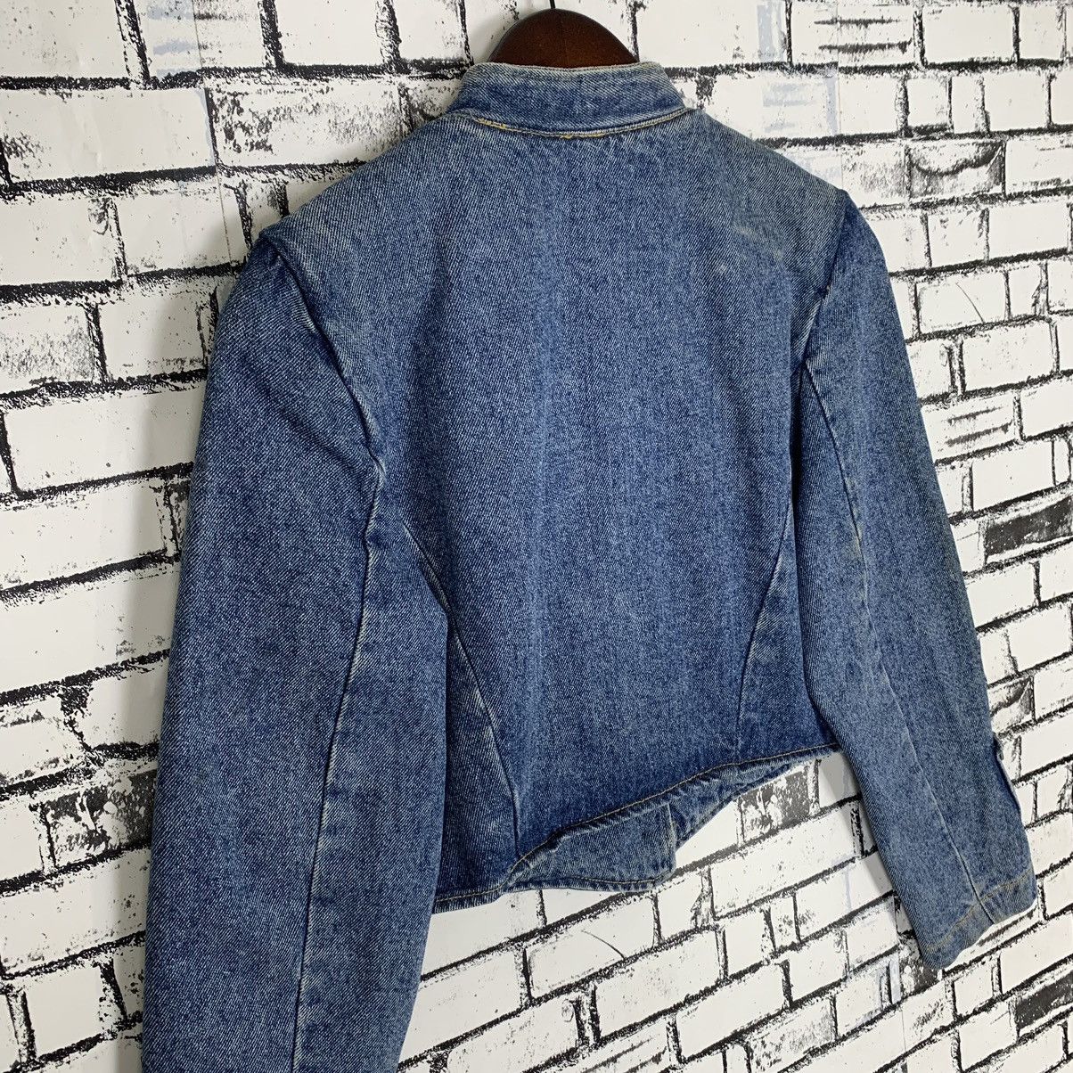 Vintage Georges Marciano Iconic Denim Design Denim Jacket - 10