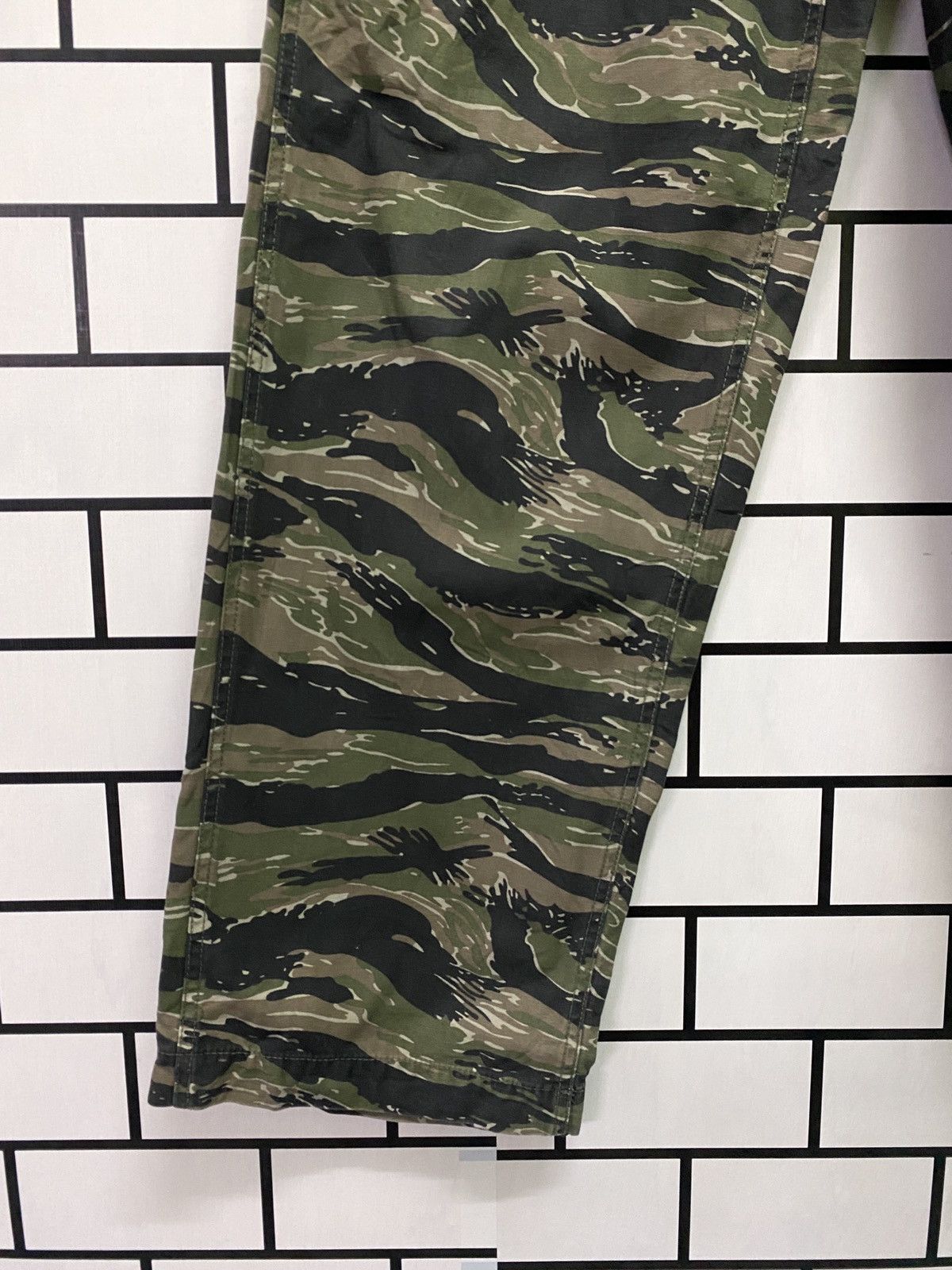 Vintage - Vtg Army Cab Clothing Camo Military Tactical Cargo Pants - 7