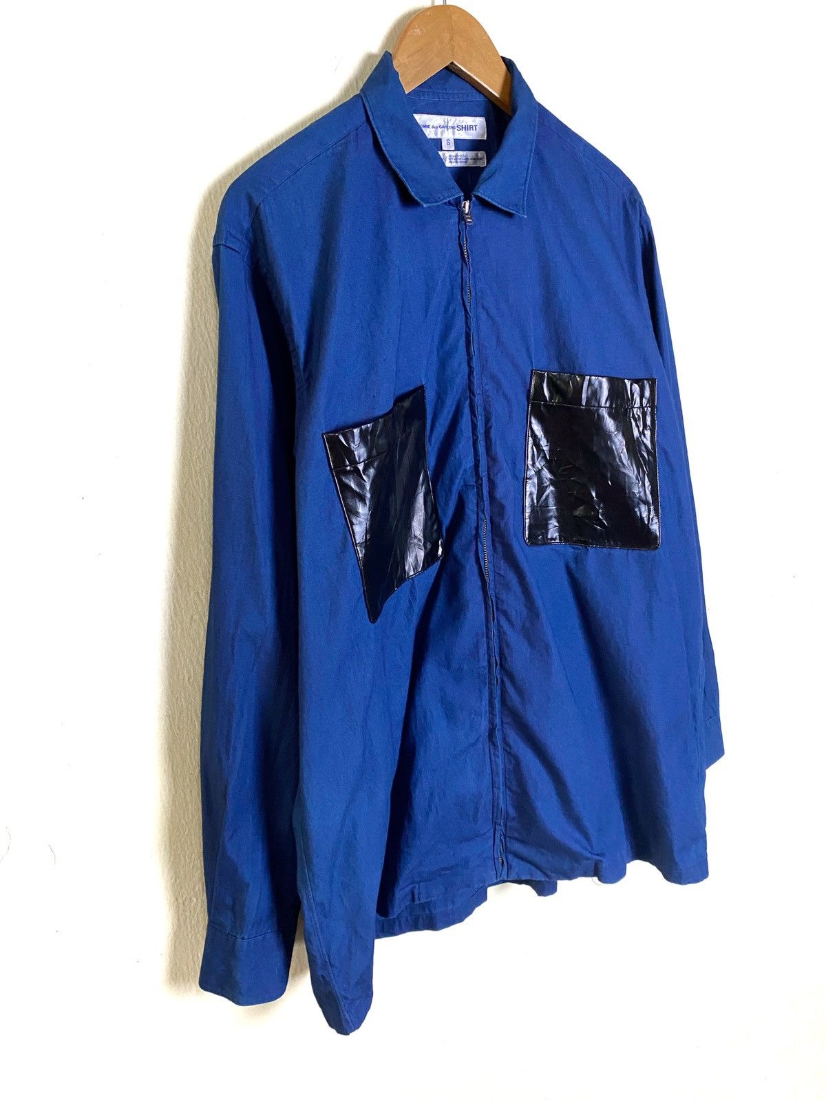 CDG Comme Des Garcons Zipper Long Sleeve Shirt France Made - 3