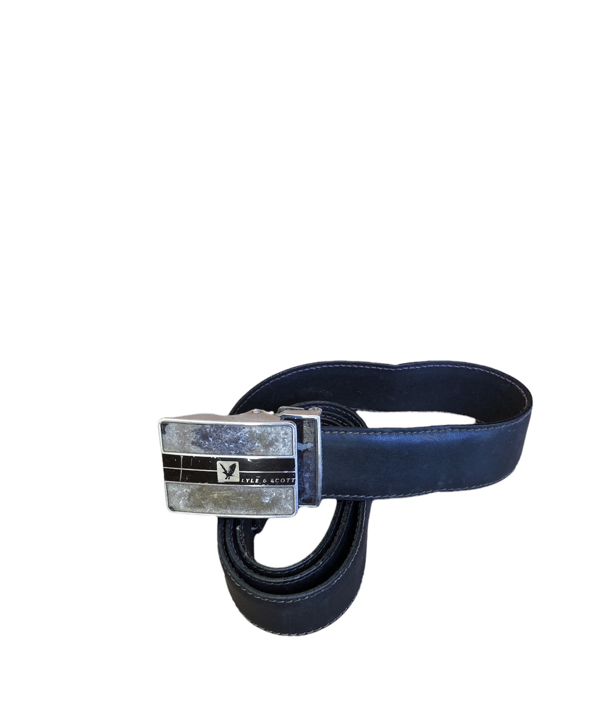 Buckle - Vintage Lyle&Scott Office Style Buckle Belt - 1