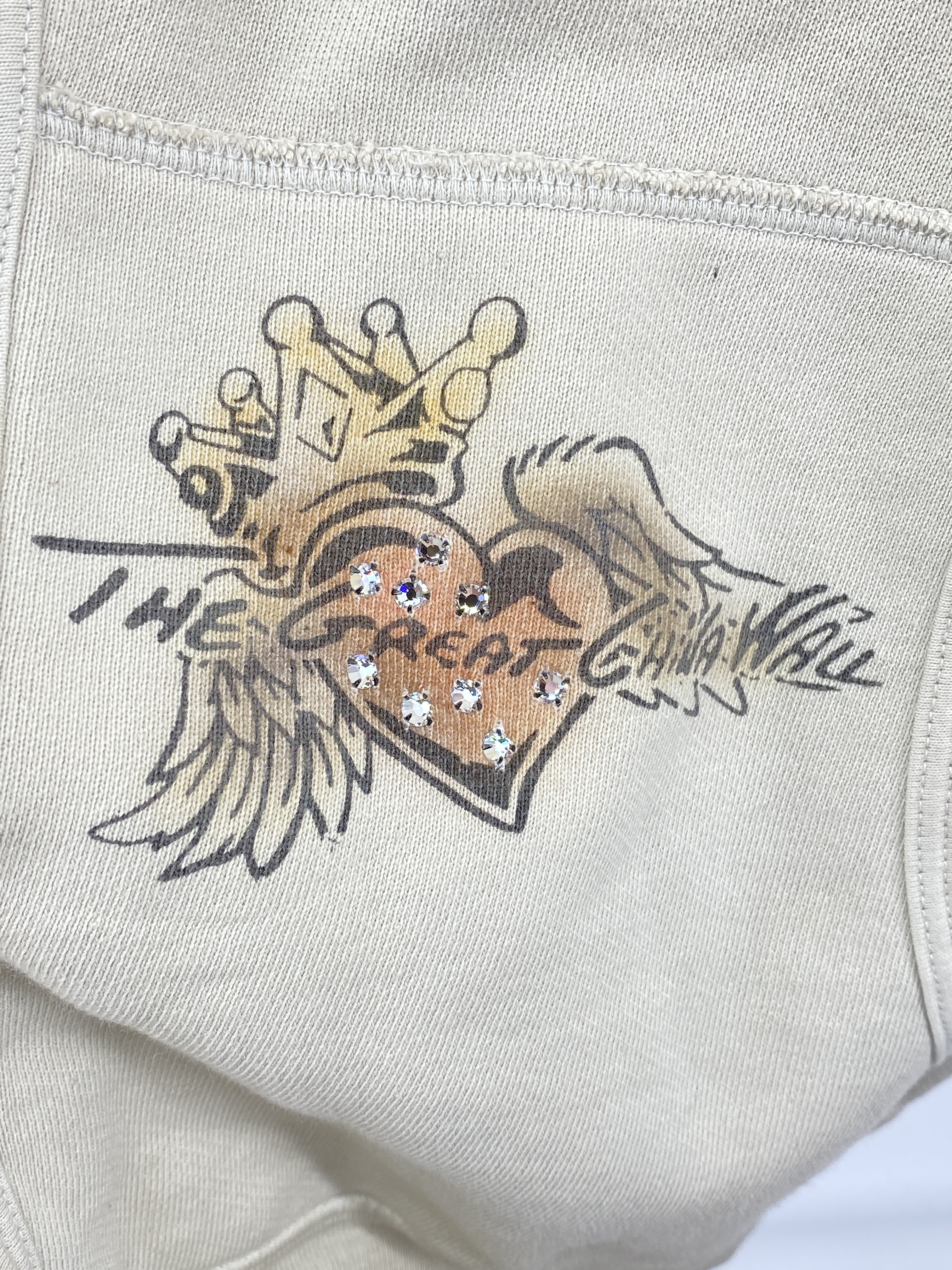 The Great China Wall - Swarovski Crystal Los Angeles Hoody - 5