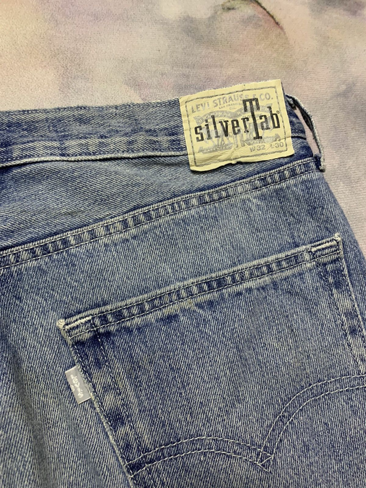 Levi’s Silver Tab Washed Straight Loose Denim - 7