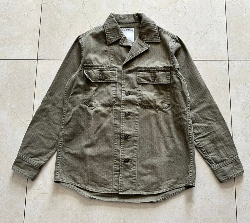visvim VISVIM WILLARD SHIRT JKT WD HERRINGBONE | ubvintage