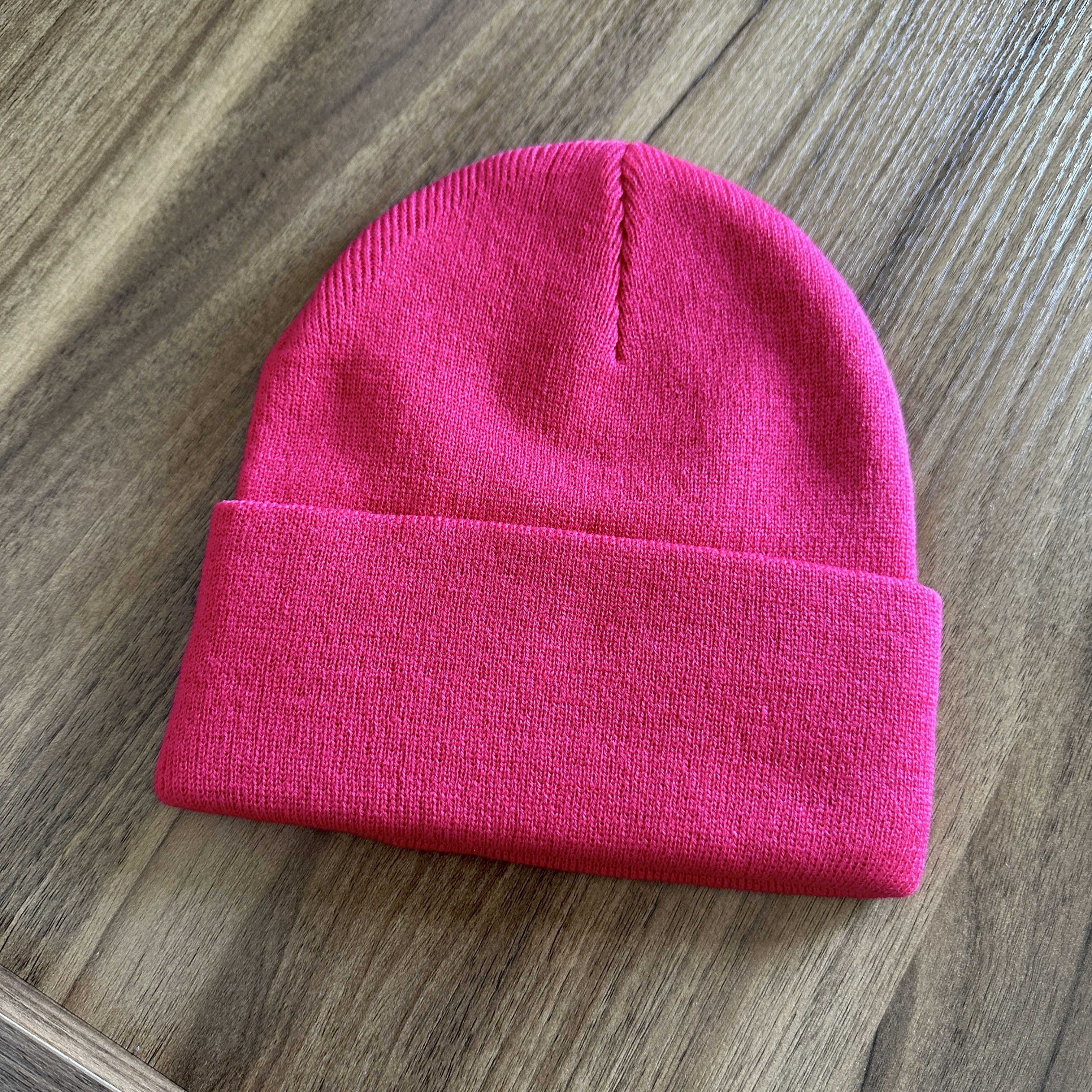 stussy beanie hat pink - 6