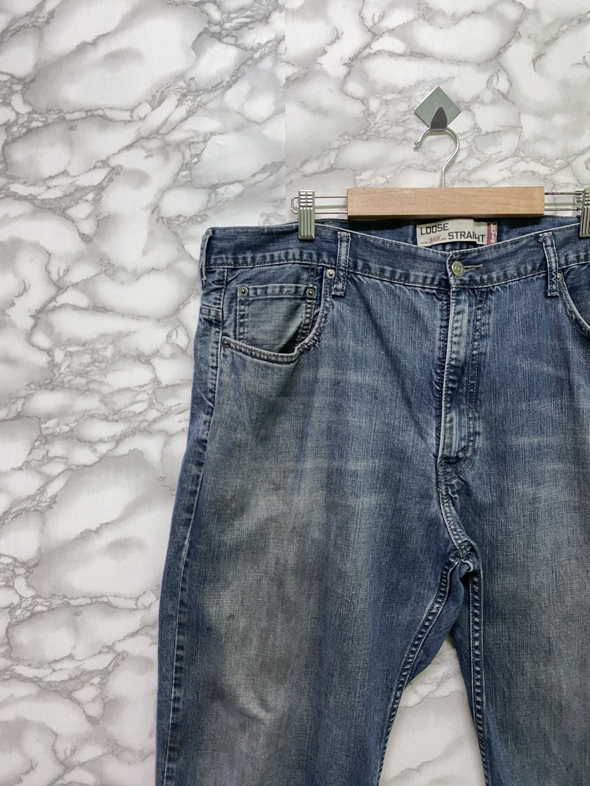 Vintage LEVIS 569 Loose Straight Denim Jean - L12 - 4