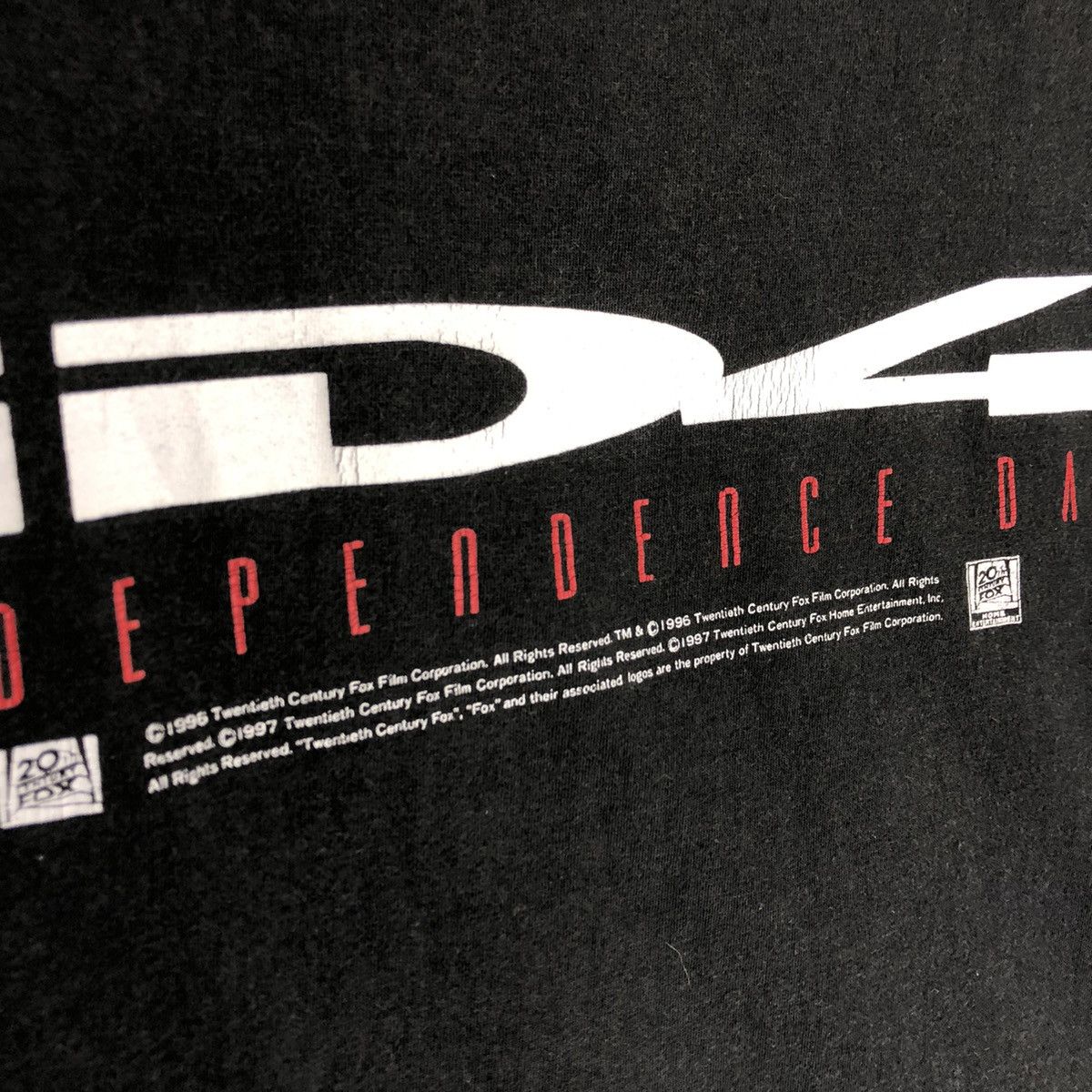 90s ID4 Independence Day Movie Vintage T Shirt - 5