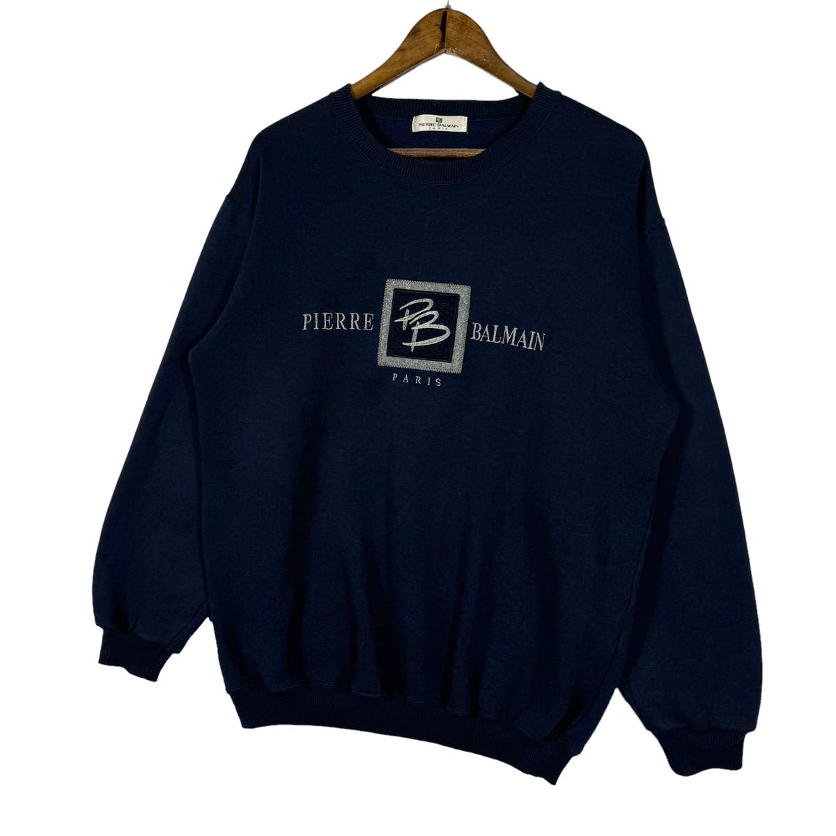 Vintage Pierre Balmain Fleece Sweatshirt Crewneck - 4