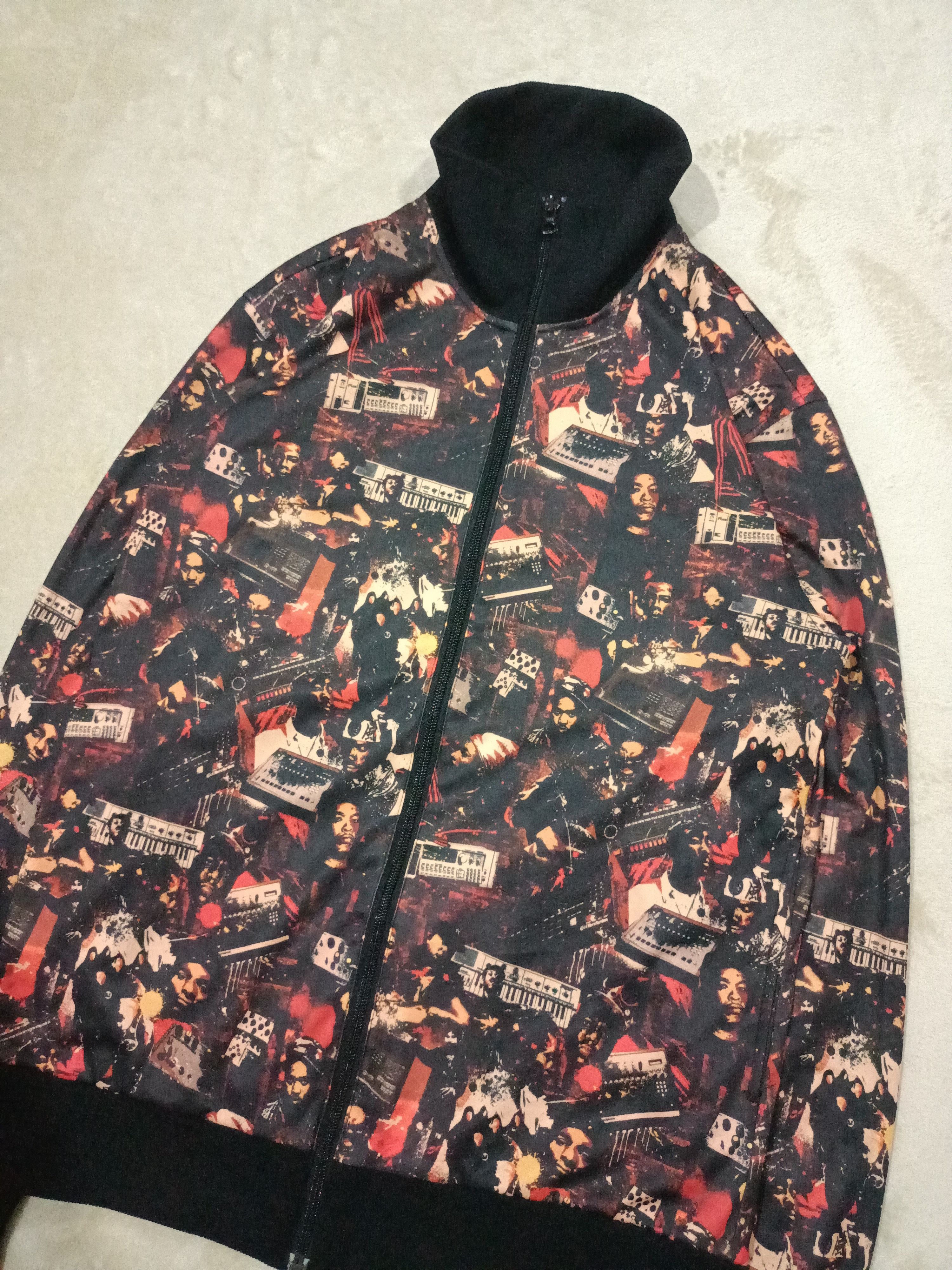 Archival Clothing - Applebum Nine Rulaz Line Fullprint 90s Artist Rapper Jacket - 4