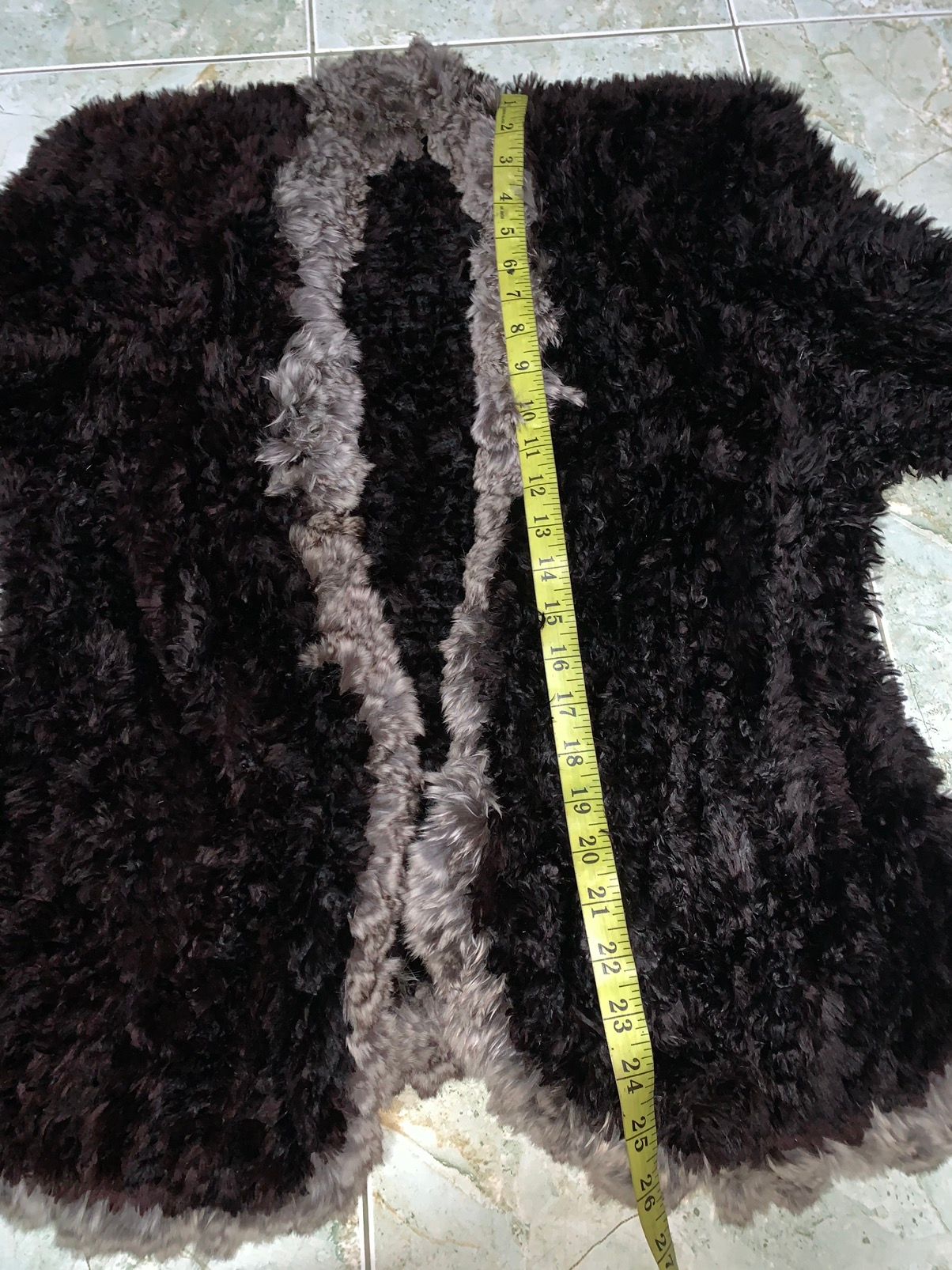 Handmade - Paula Lishman Beaver Fur hand knitted coat - 10