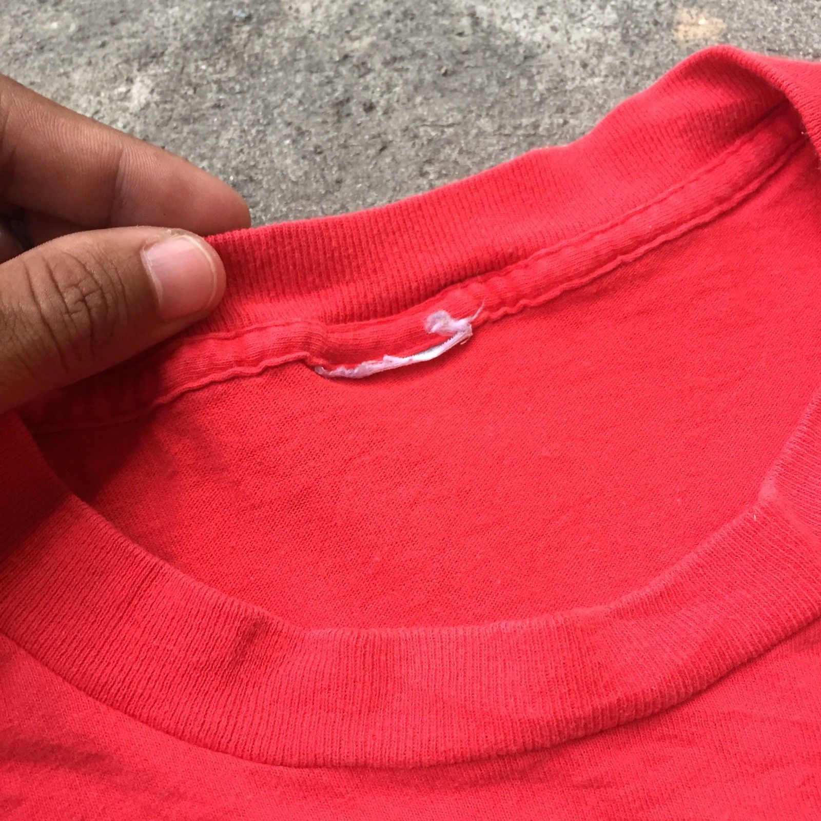 Vintage 90s Nike gray tag t-shirt single stitch Size L - 2