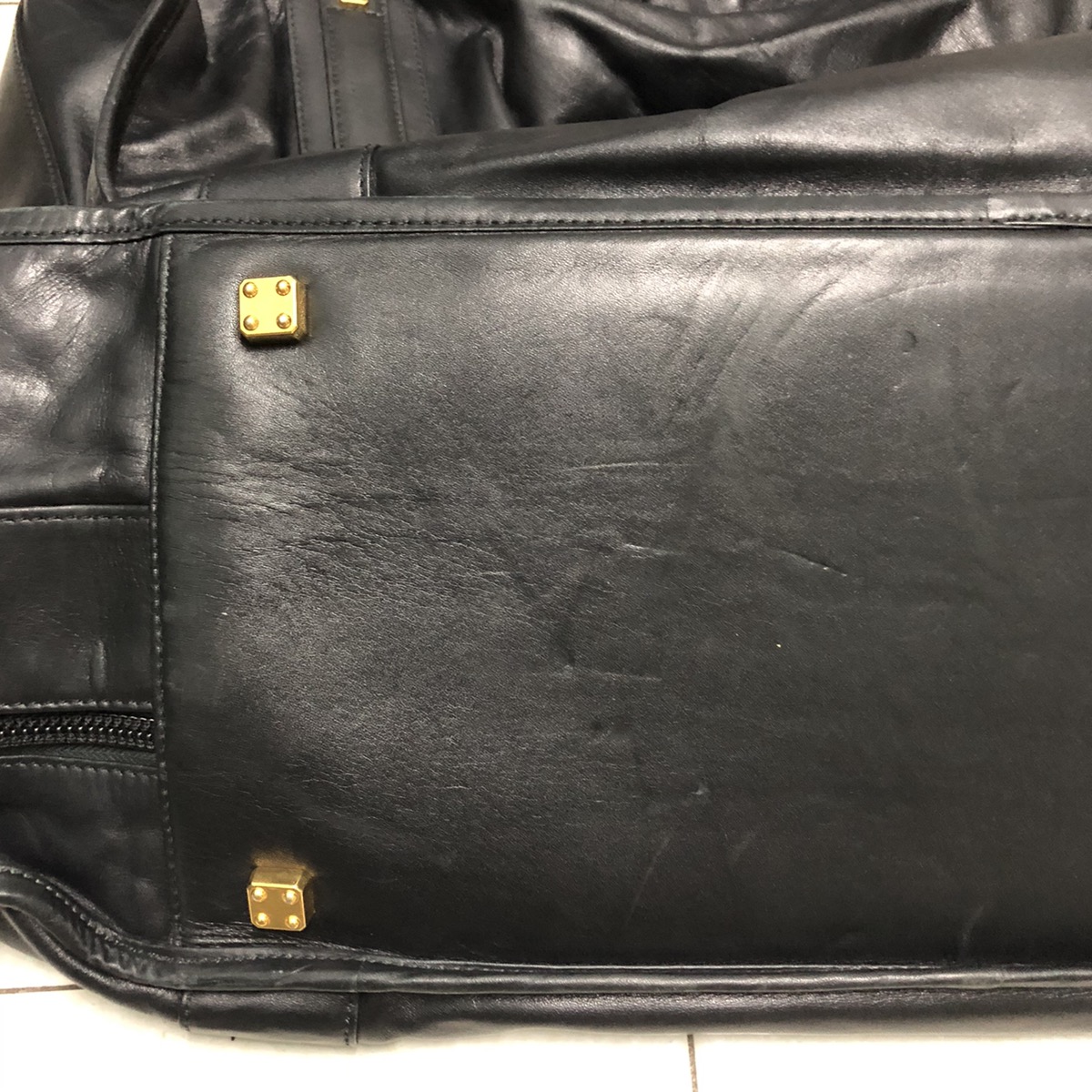 Loewe smooth calfskin travel bag - 8