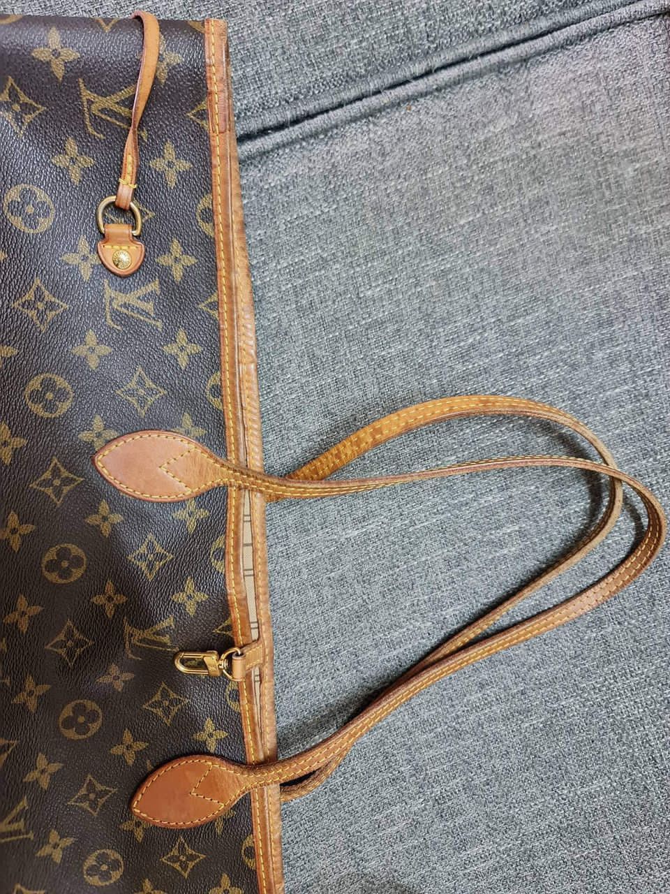 Authentic LOUIS VUITTON GM Neverfull - 9