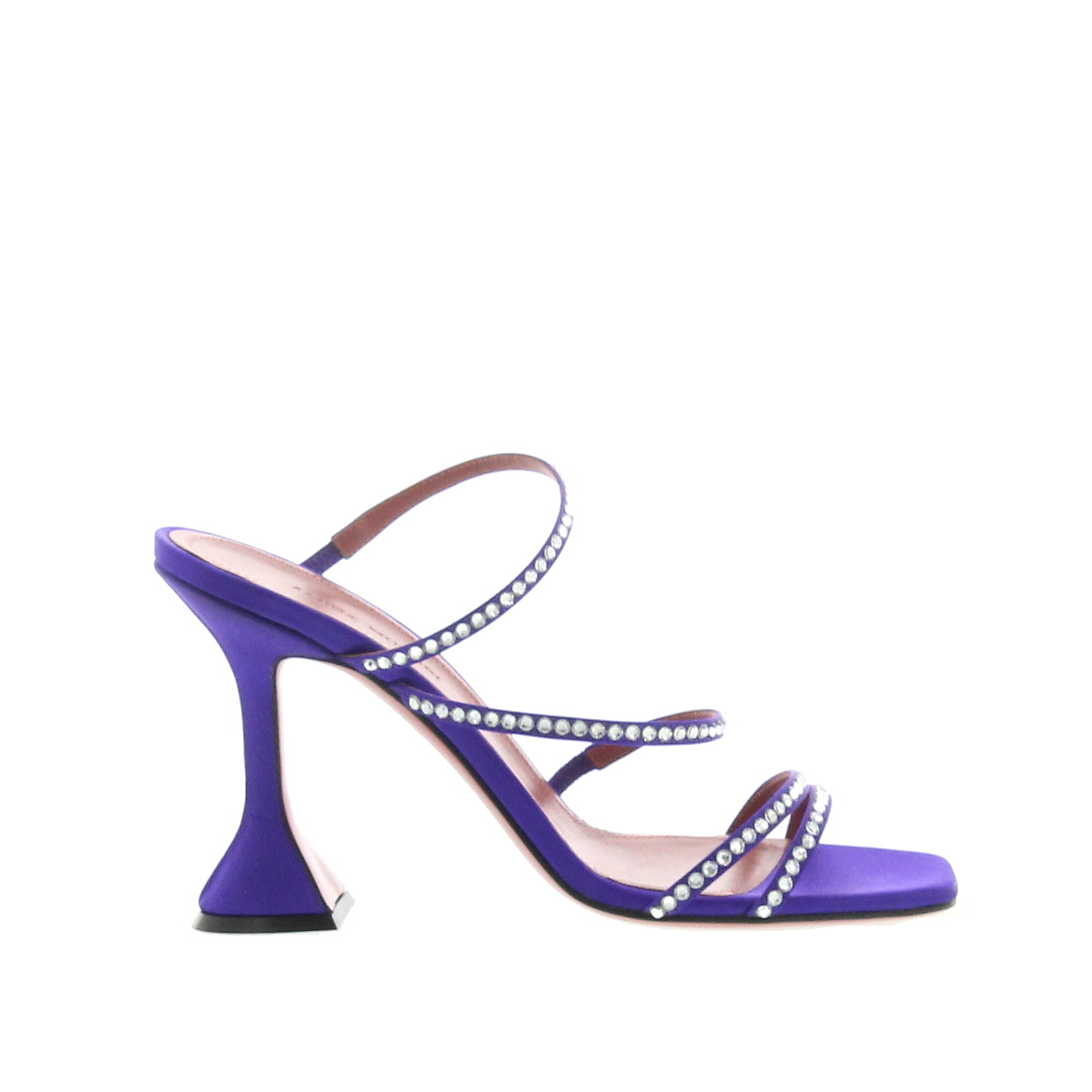 Naima Crystal Satin Purple - 1