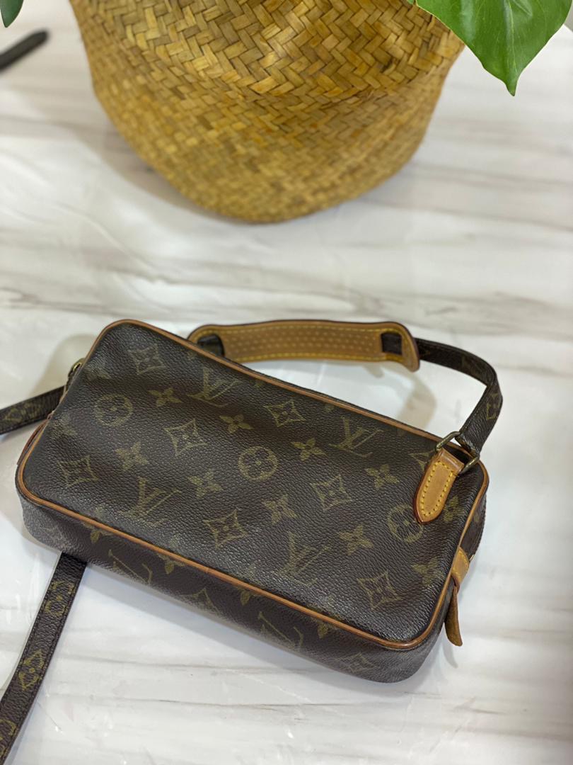 Auth LOUIS VUITTON Pochette Marly Bandouliere Shoulder Bag - 10