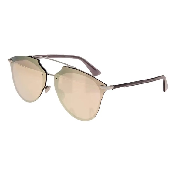 Christian Dior Sunglasses 63mm ReflectedP Pink Palladium Aviator Frame FLAWED - 1