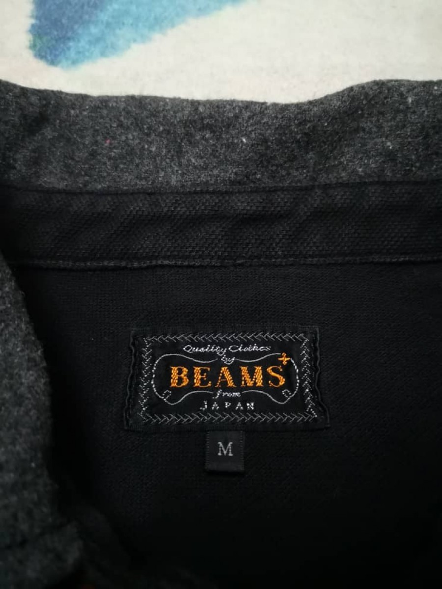 BEAMS PLUS Long Sleeve Polo - 3