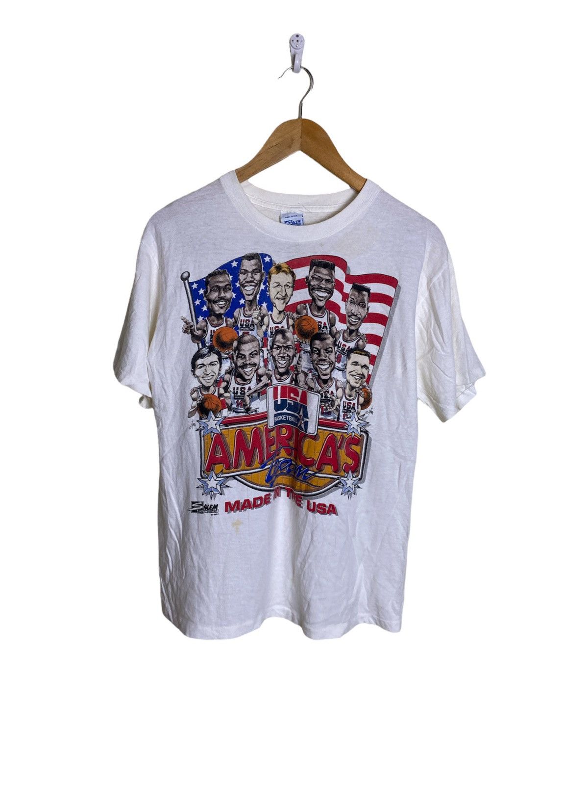 Vintage 1991 USA Dream Team Tshirt - 1