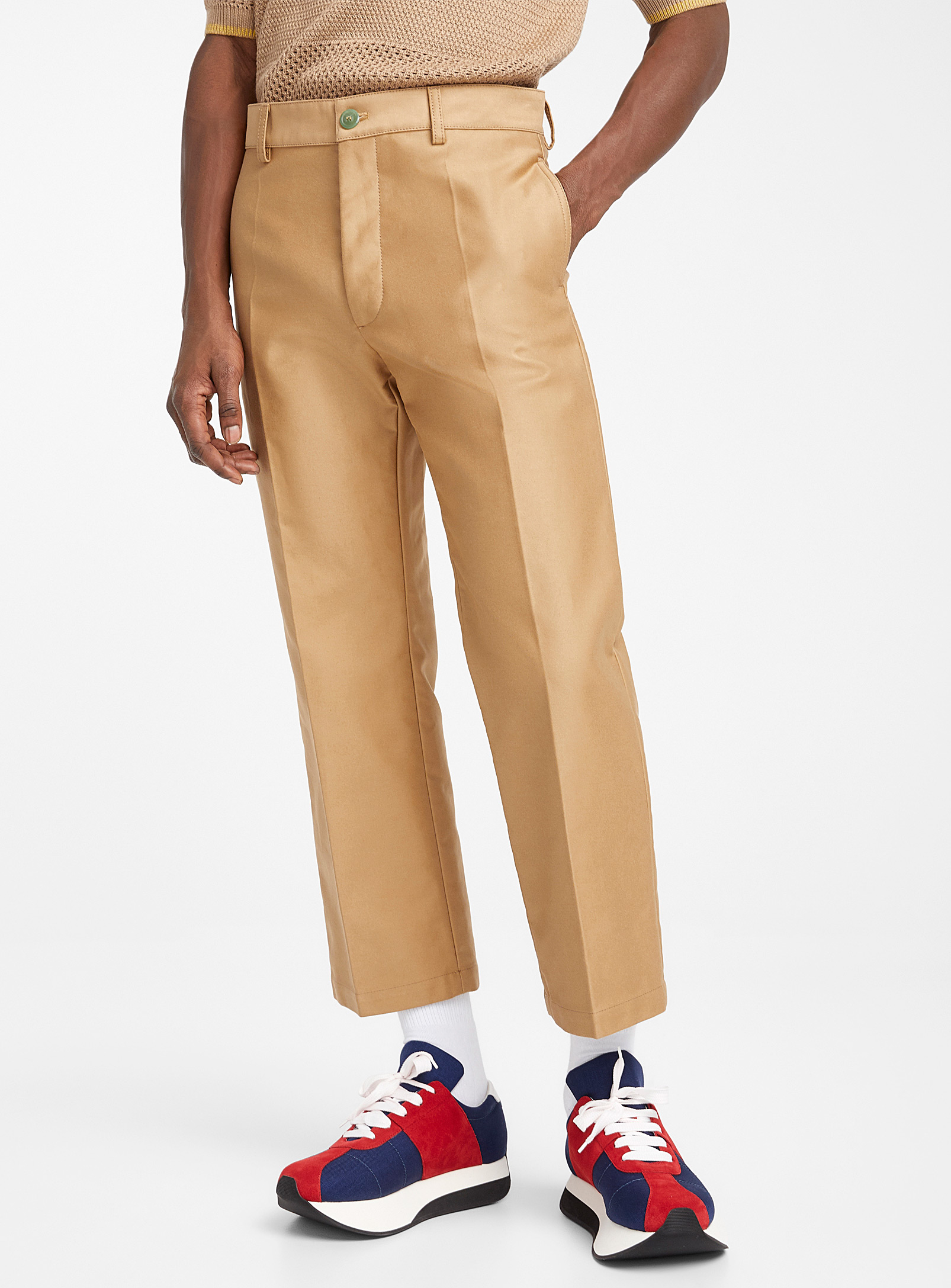 BNWT SS20 MARNI STRUCTURED COTTON PANTS 50 - 1