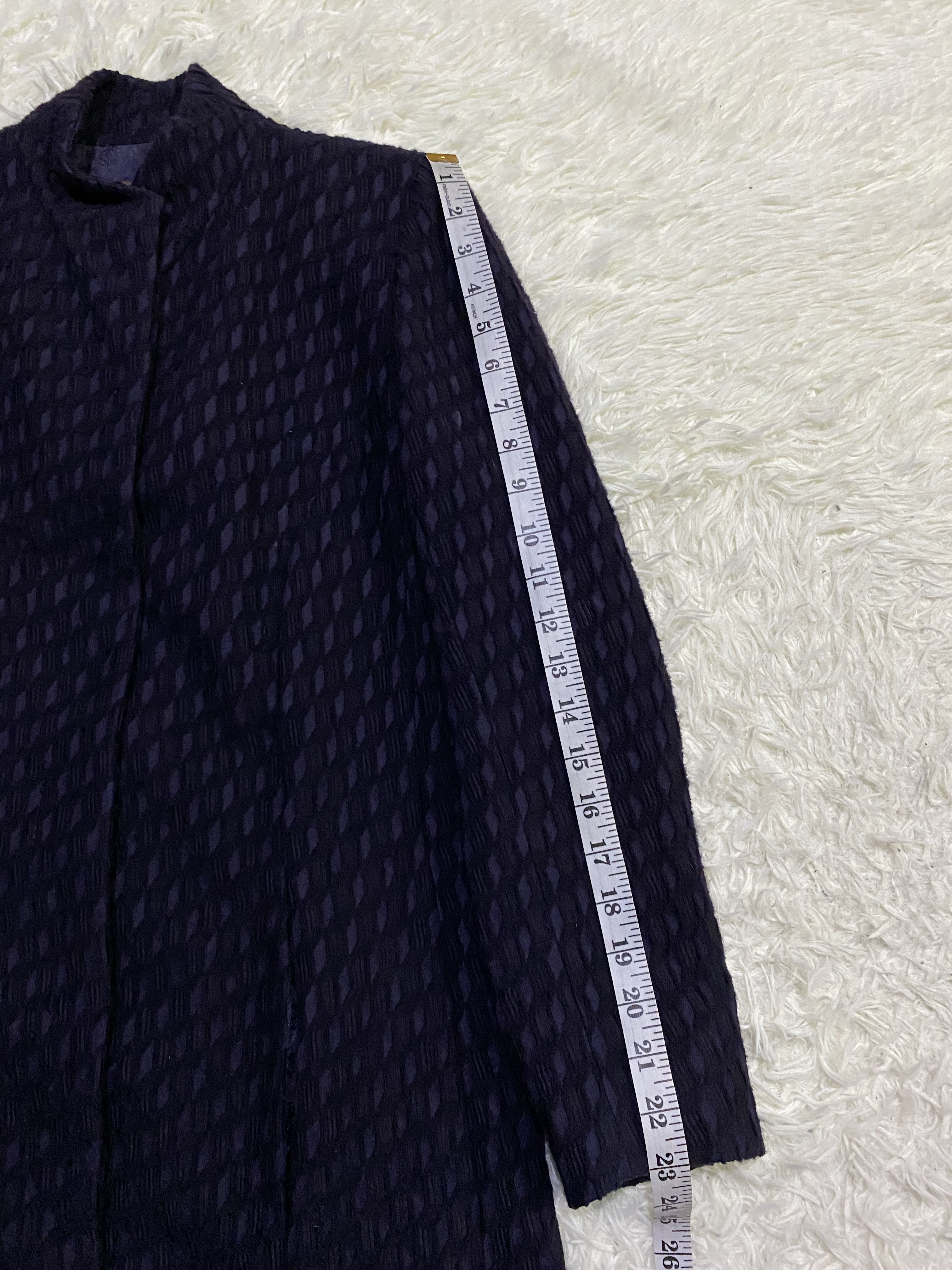 Loewe S.A Fleece Wool Long Coat Jacket - 15
