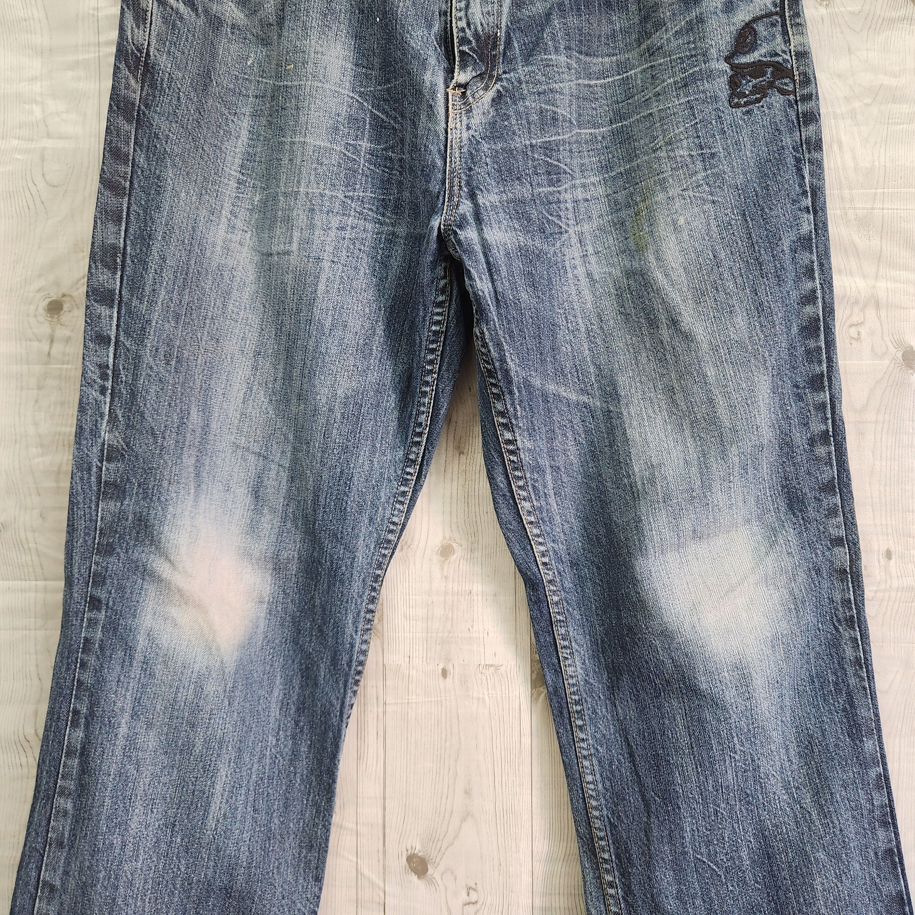 Vintage Metal Mulisha Baggy Denim Punk Metal Rock Jeans - 6