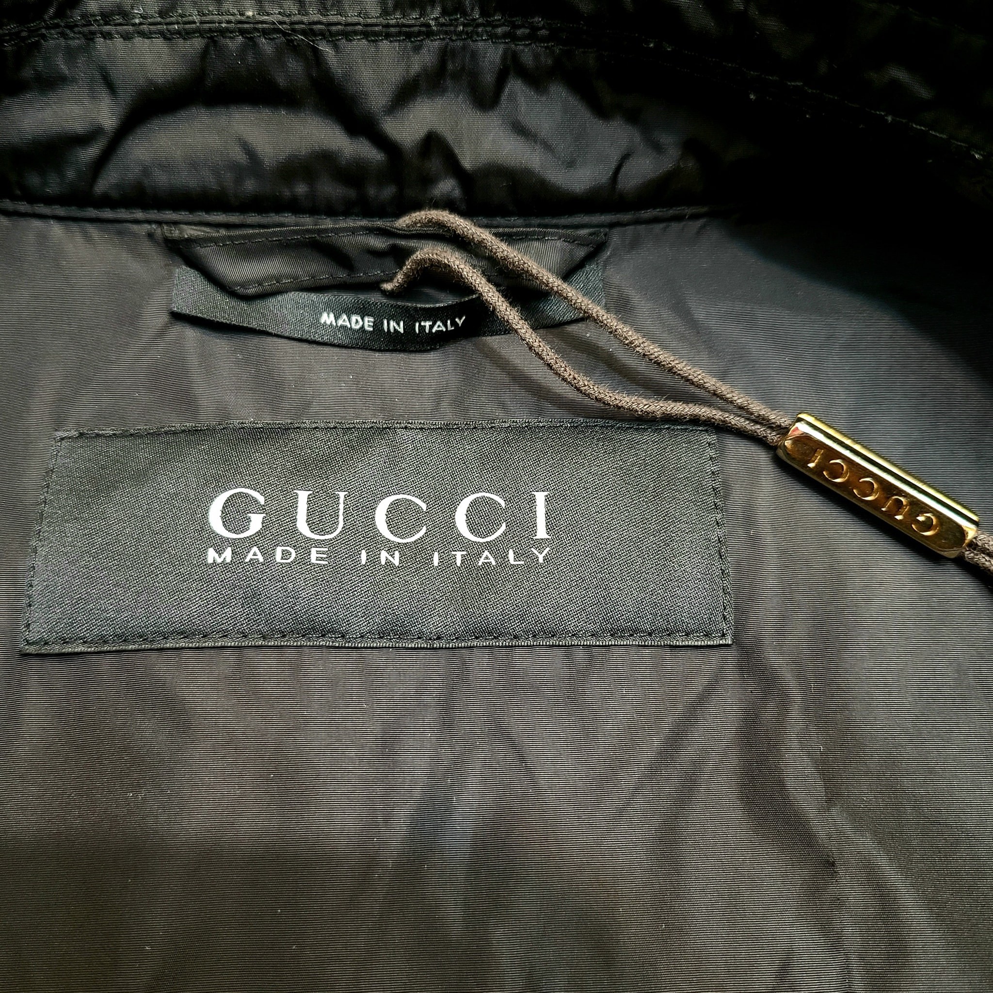 Gucci web two-way zipper blouson jacket - 2