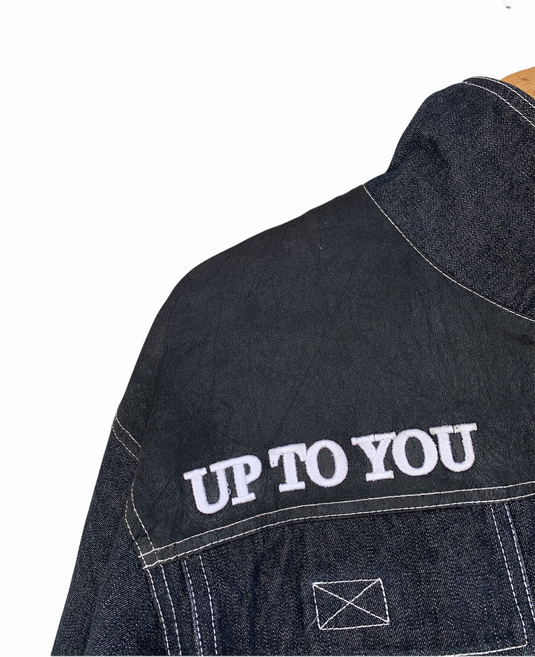 Kansai Yamamoto - Vintage Kaisai Yamamoto Up To You Spellout Embroided Zipper Jacket - 6