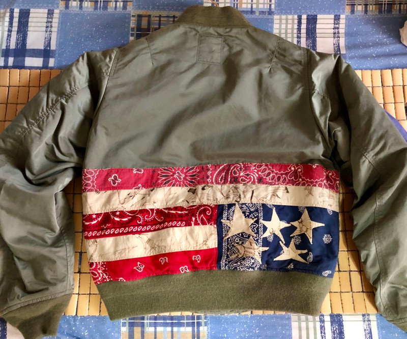 Visvim ICT Thorson jkt flag MA1 - 1