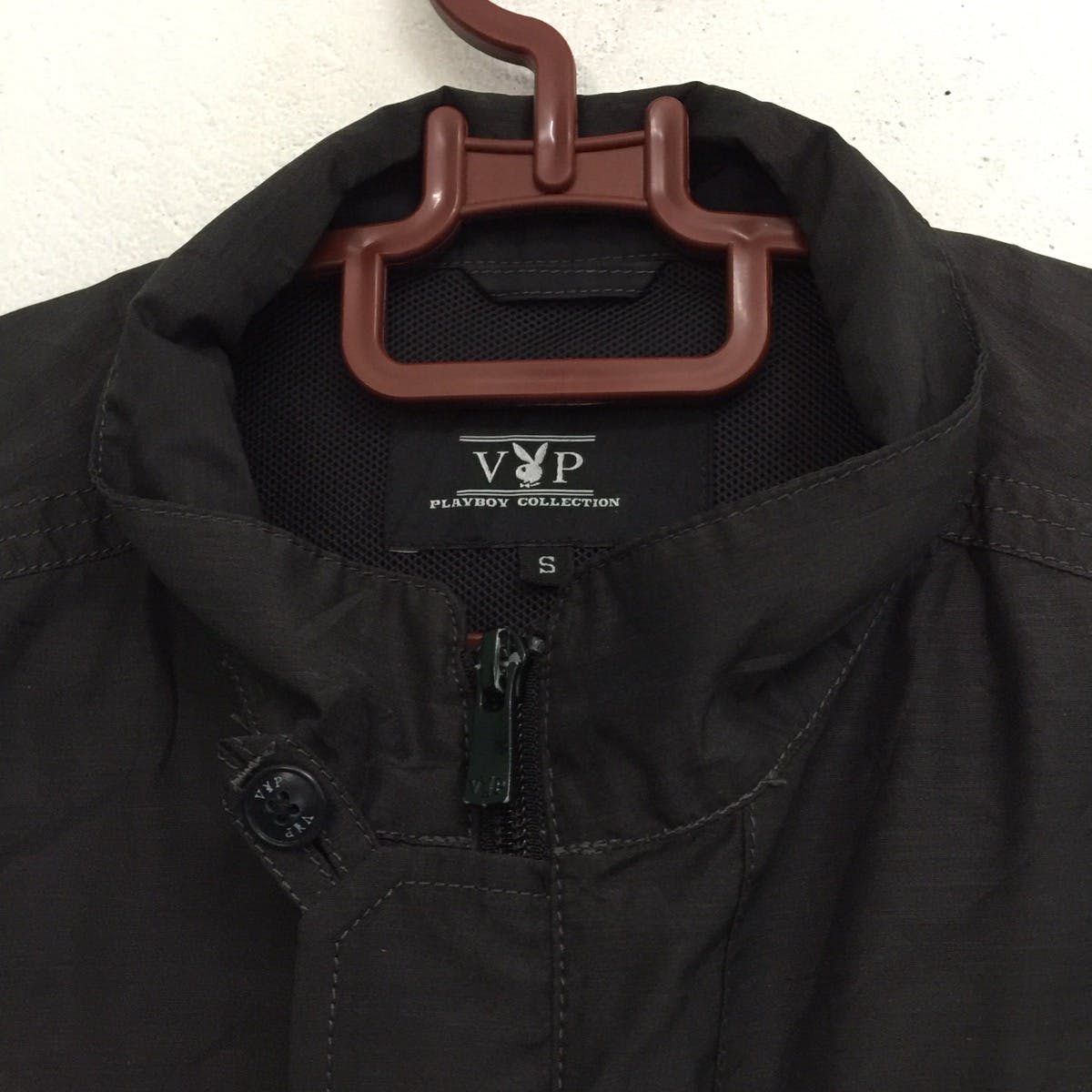 Vintage playboy jacket zipped M sz - 4