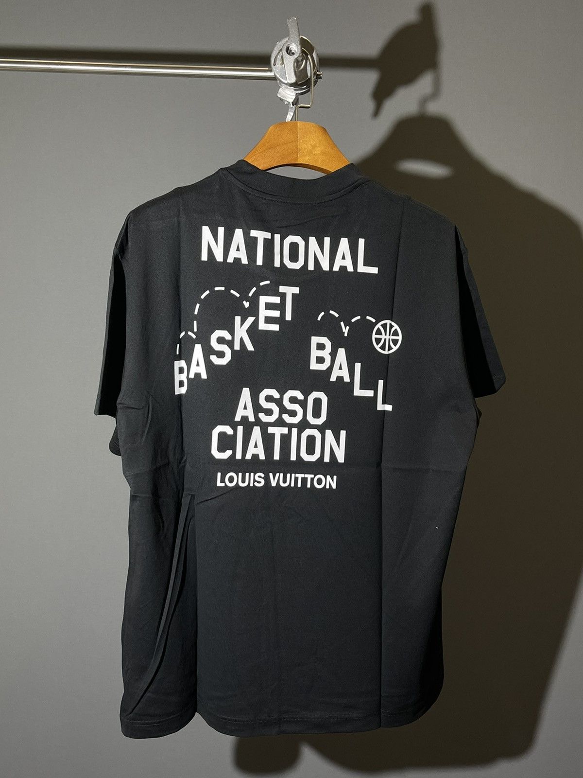 Louis Vuitton x NBA T Shirt Black - 2