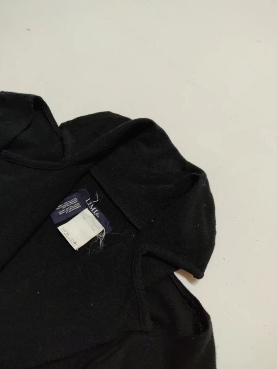 Limi Feu - Off-Shoulder Cardigan Coat Long Jacket - 5